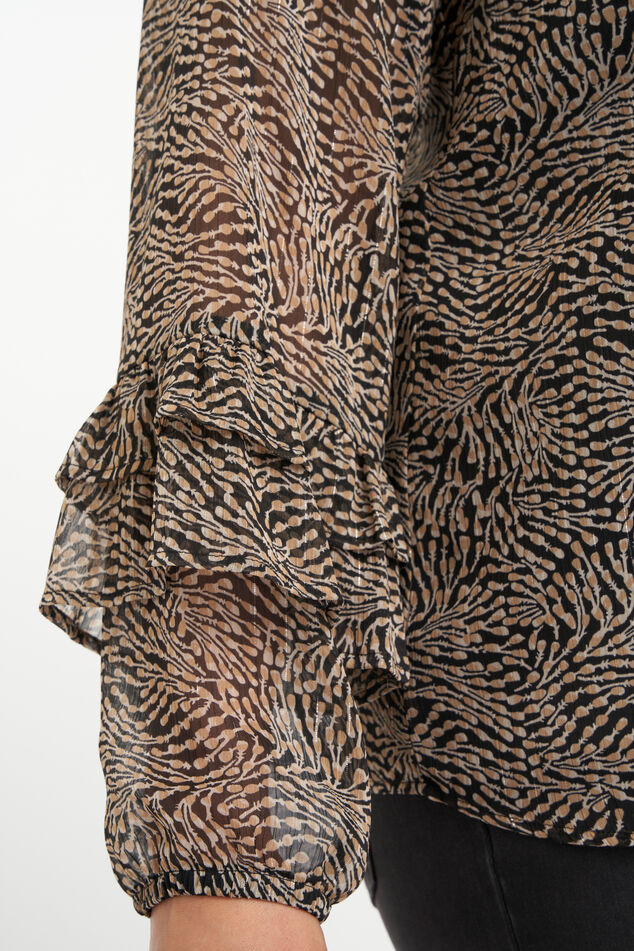 Chemisier à imprimé image number 5