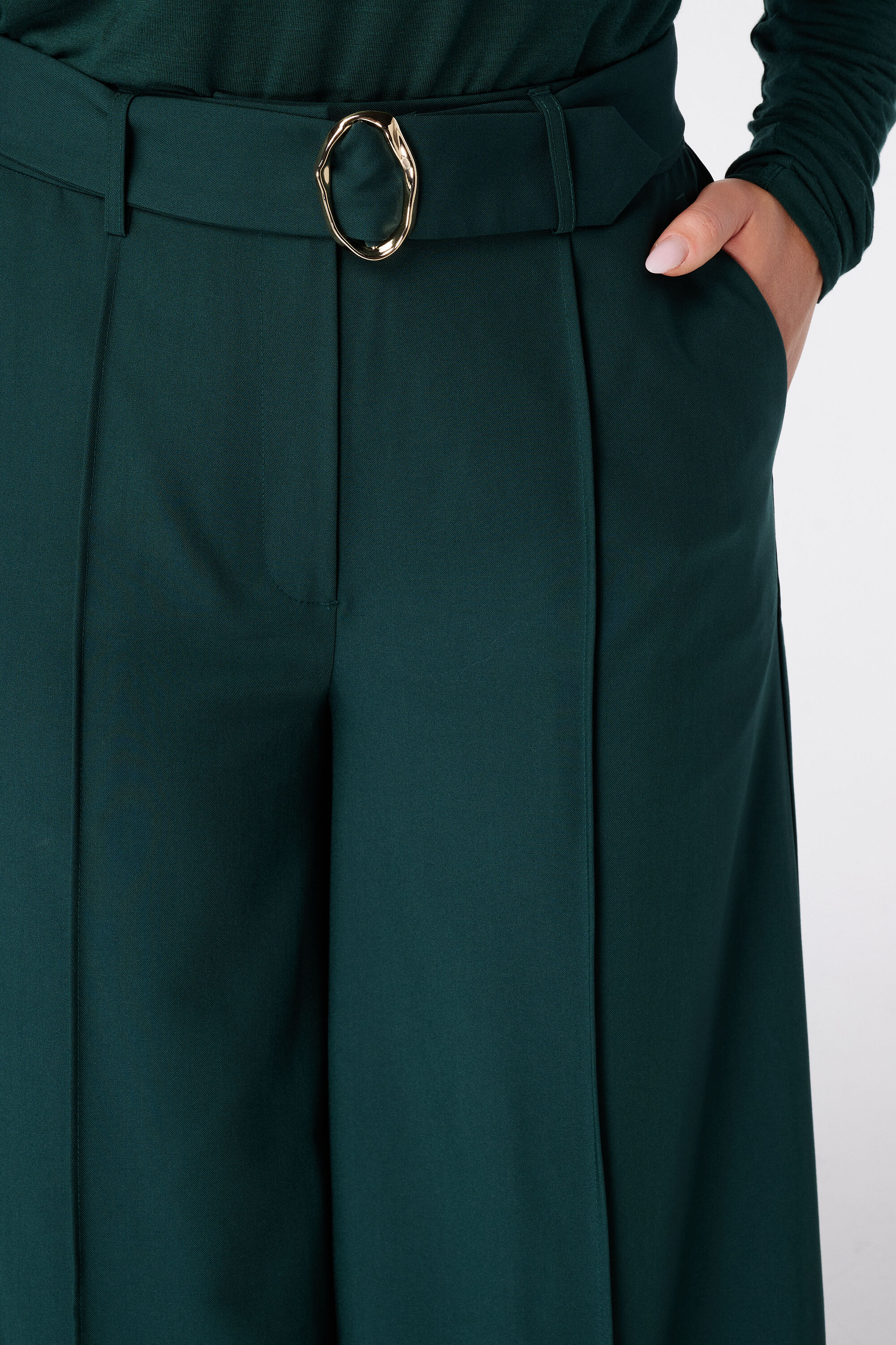 Pantalon wide leg image number 4