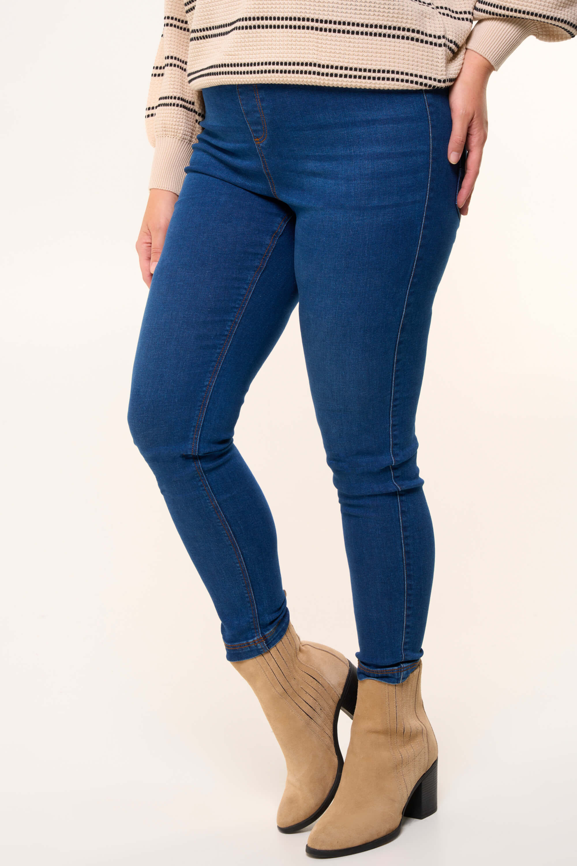 Tregging POPPY slim fit 3- inch image number 4