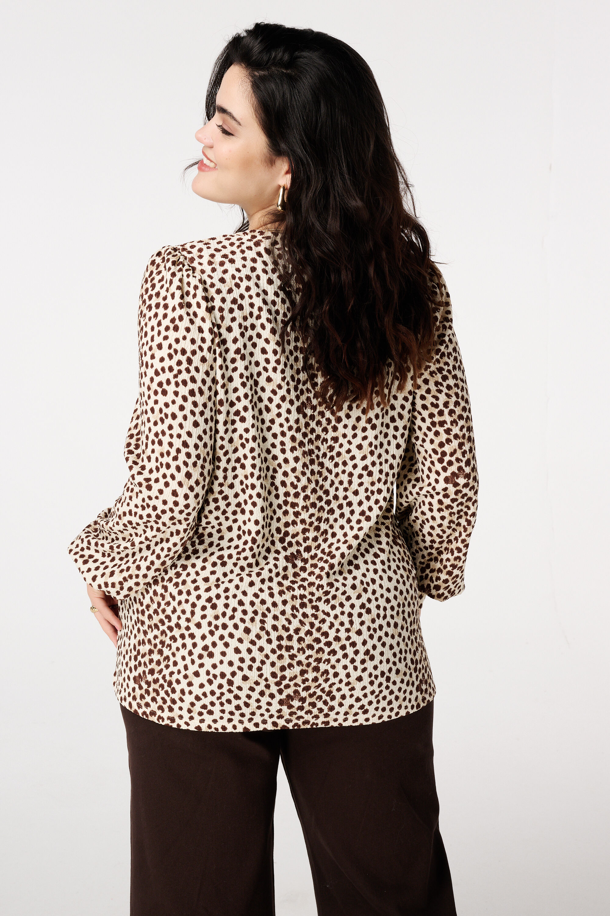 Top &agrave; imprim&eacute; raffin&eacute; image number 3