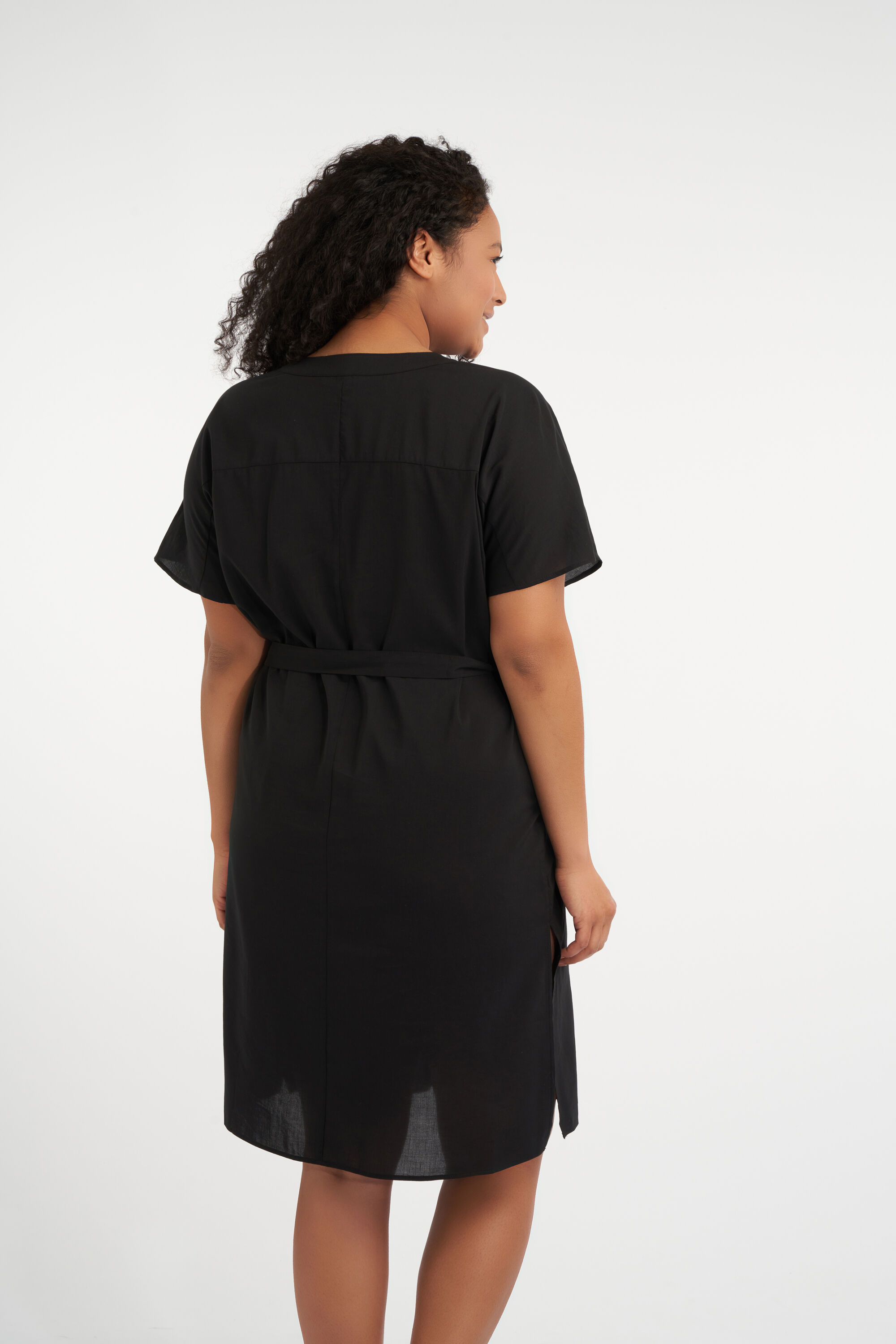 Chemisier long &eacute;vas&eacute;  image number 3