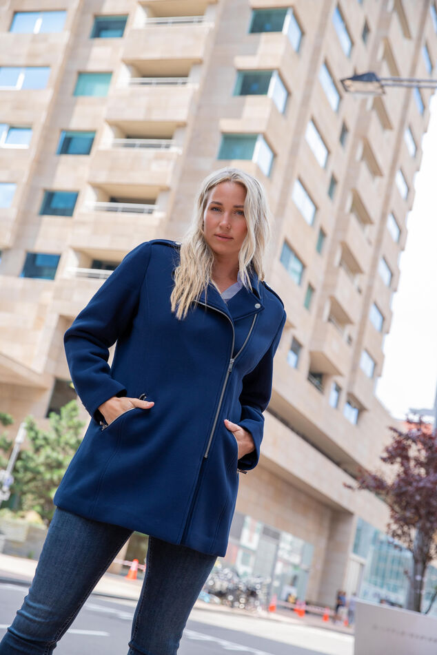 Veste de ville style motard image number 0