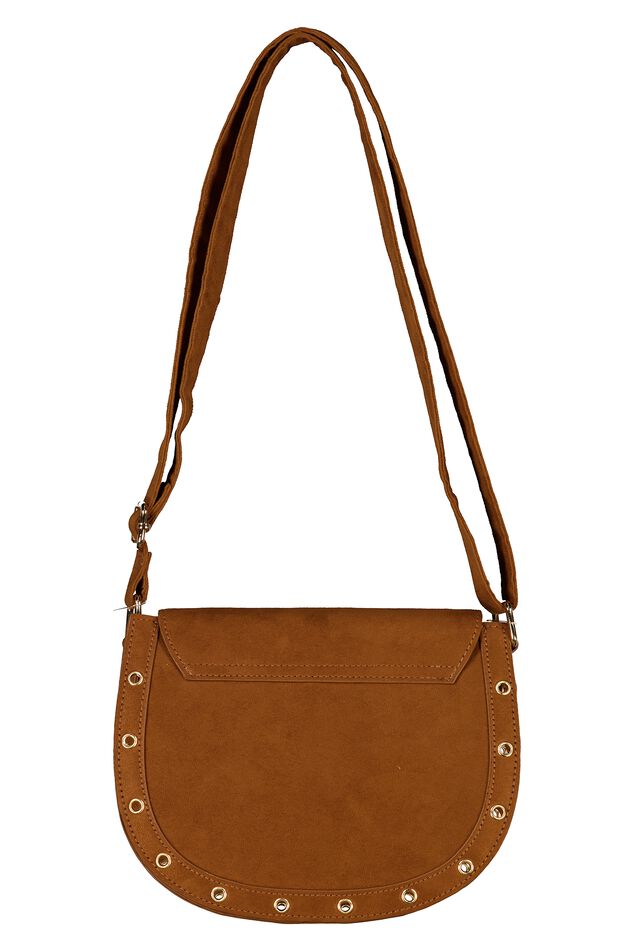Sac bandoulière aspect daim image number 2