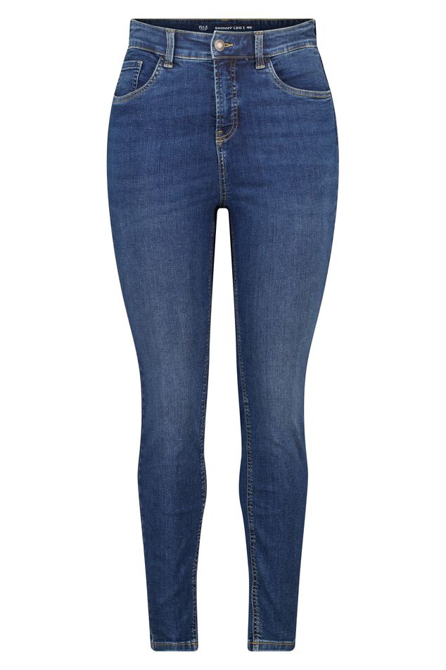 Jean skinny taille haute CHERRY image number 1