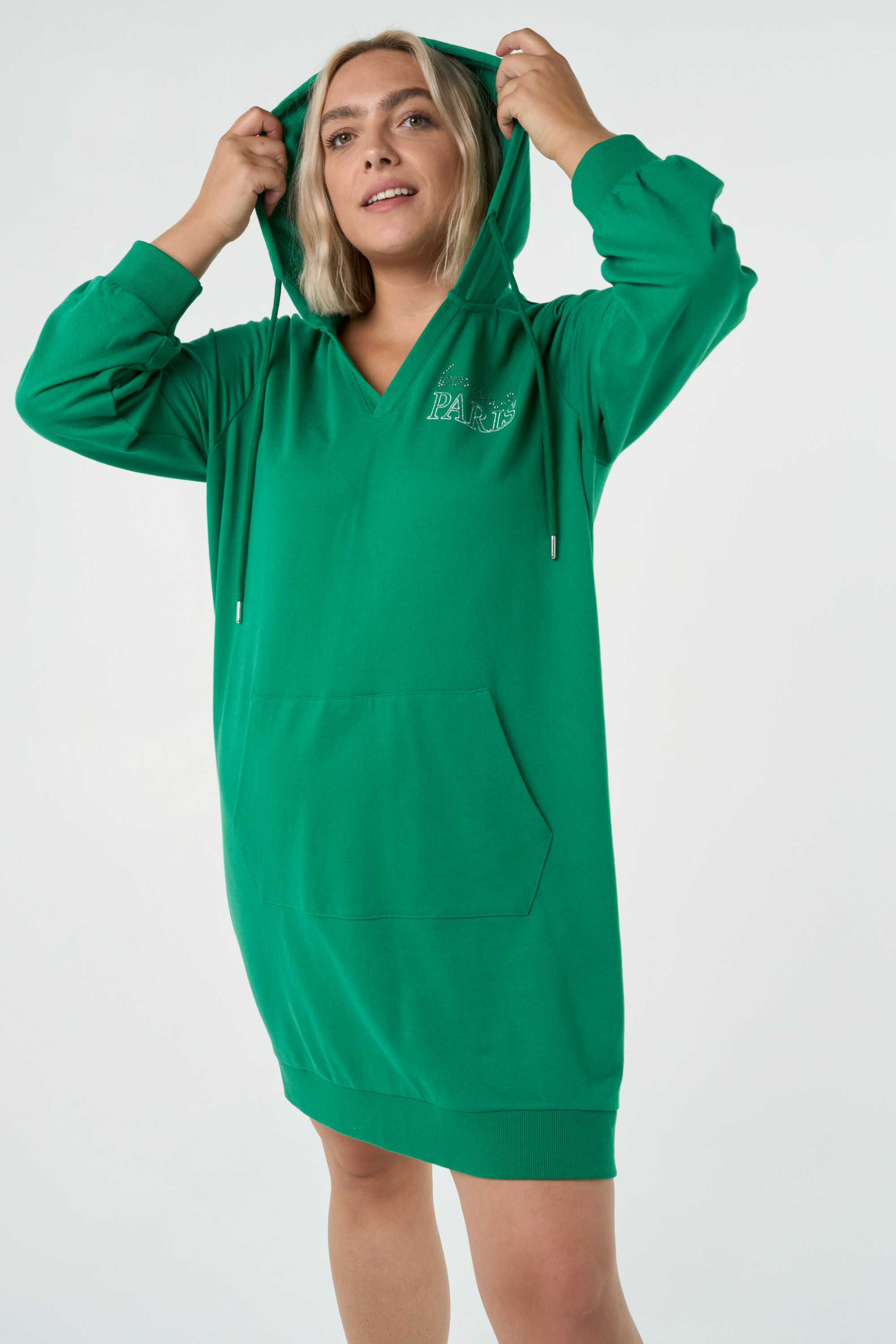 Robe sweat &agrave; imprim&eacute; image number 6