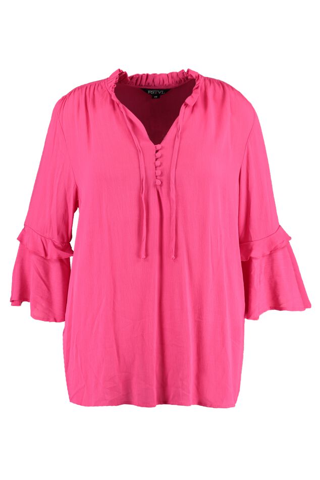 Chemiser à volants et boutons image number 2