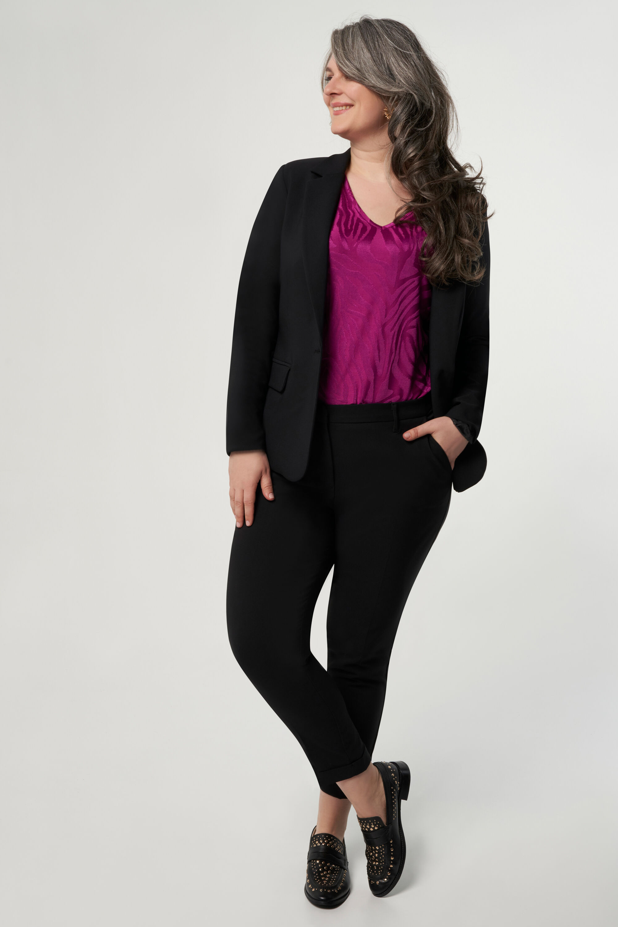 Blazer avec fermeture boutonn&eacute;e image number 5