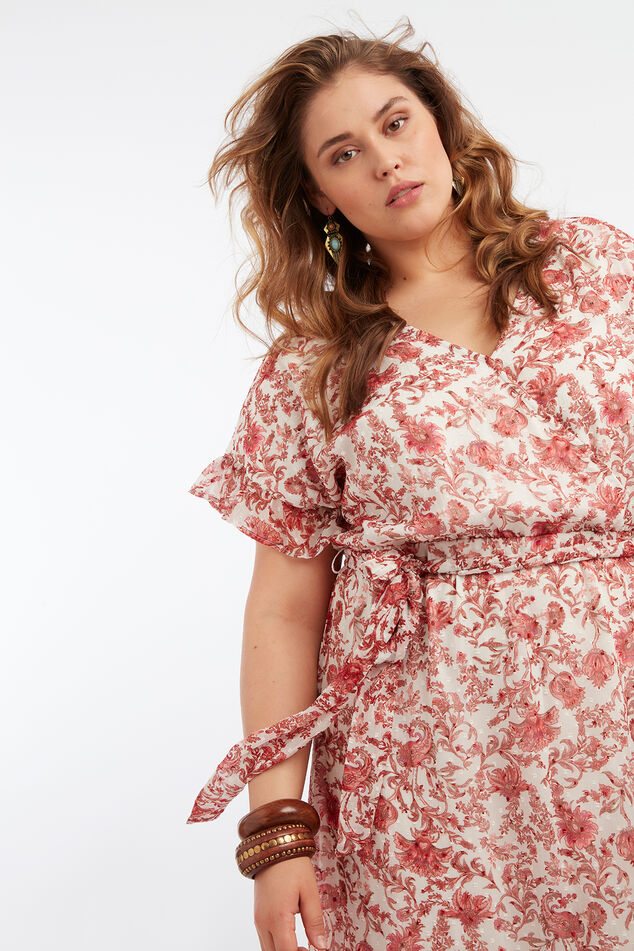 Maxi robe à imprimé floral image number 5