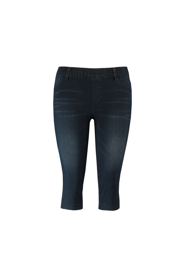 Jean jegging court image number 1