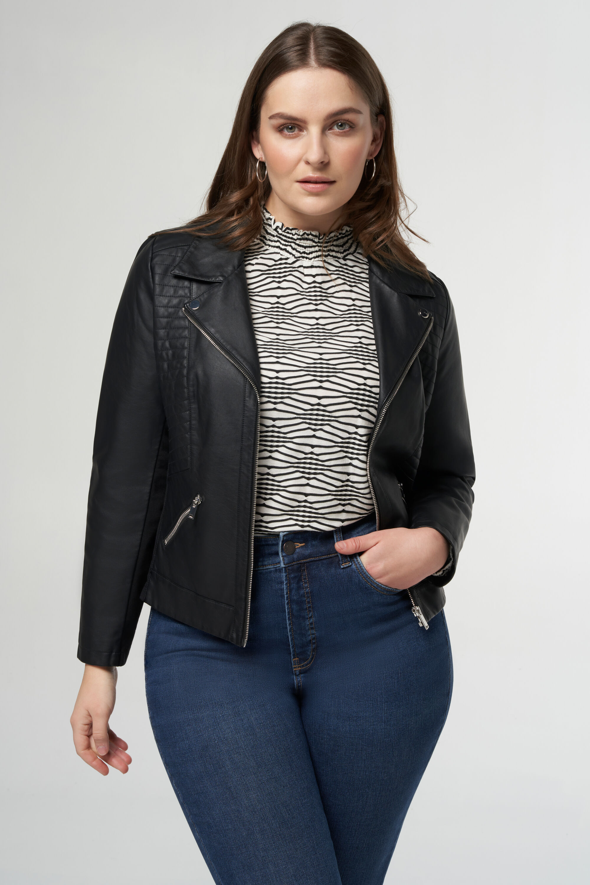 Veste en similicuir image number 6