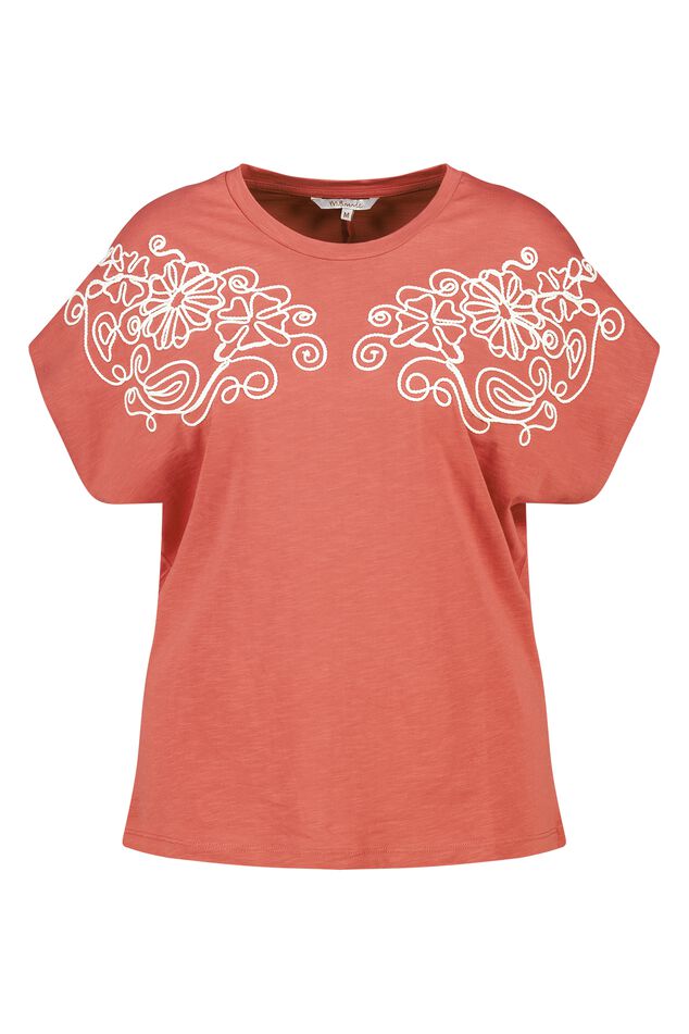 T-shirt avec broderie image number 1