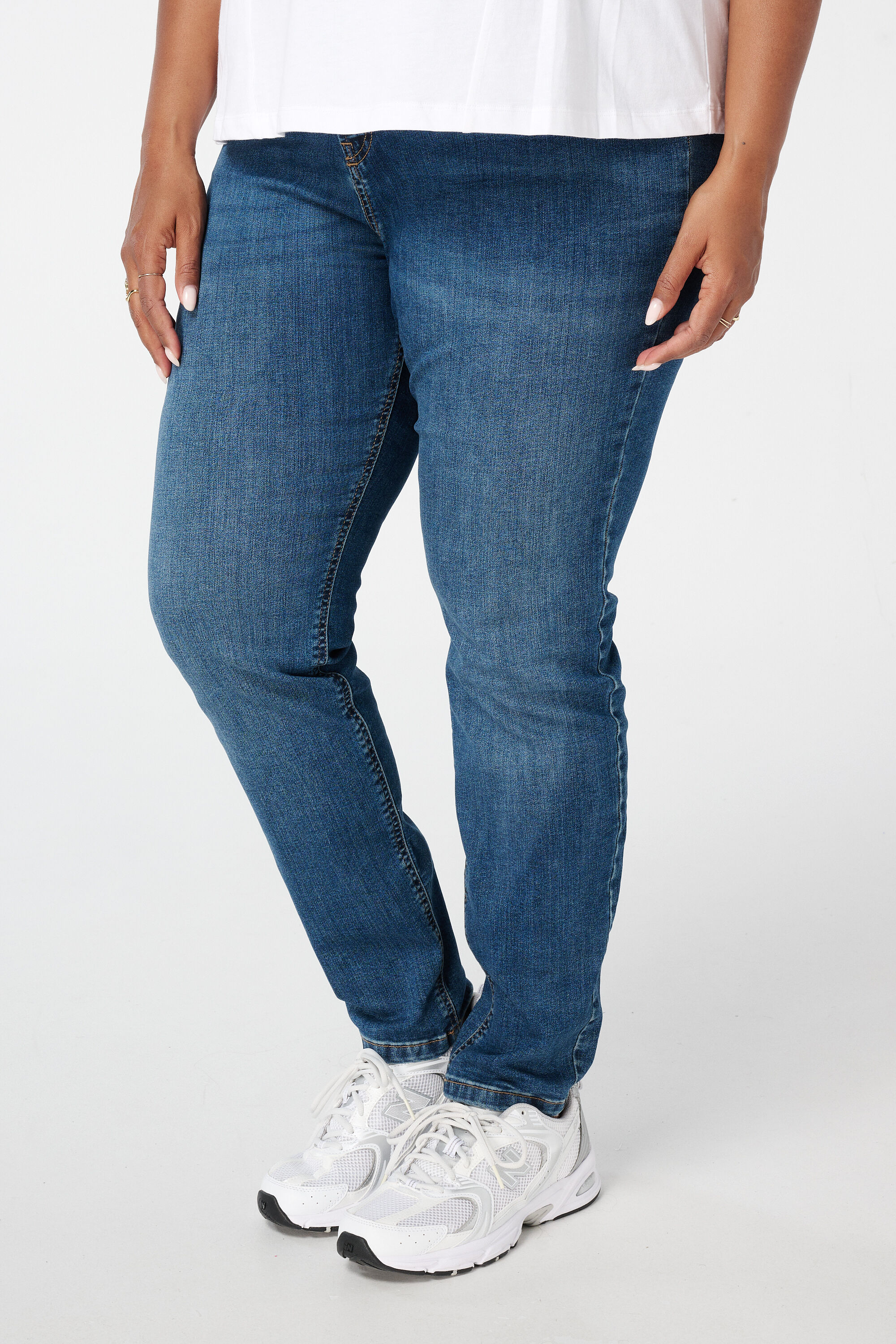 Jean skinny taille haute CHERRY image number 5