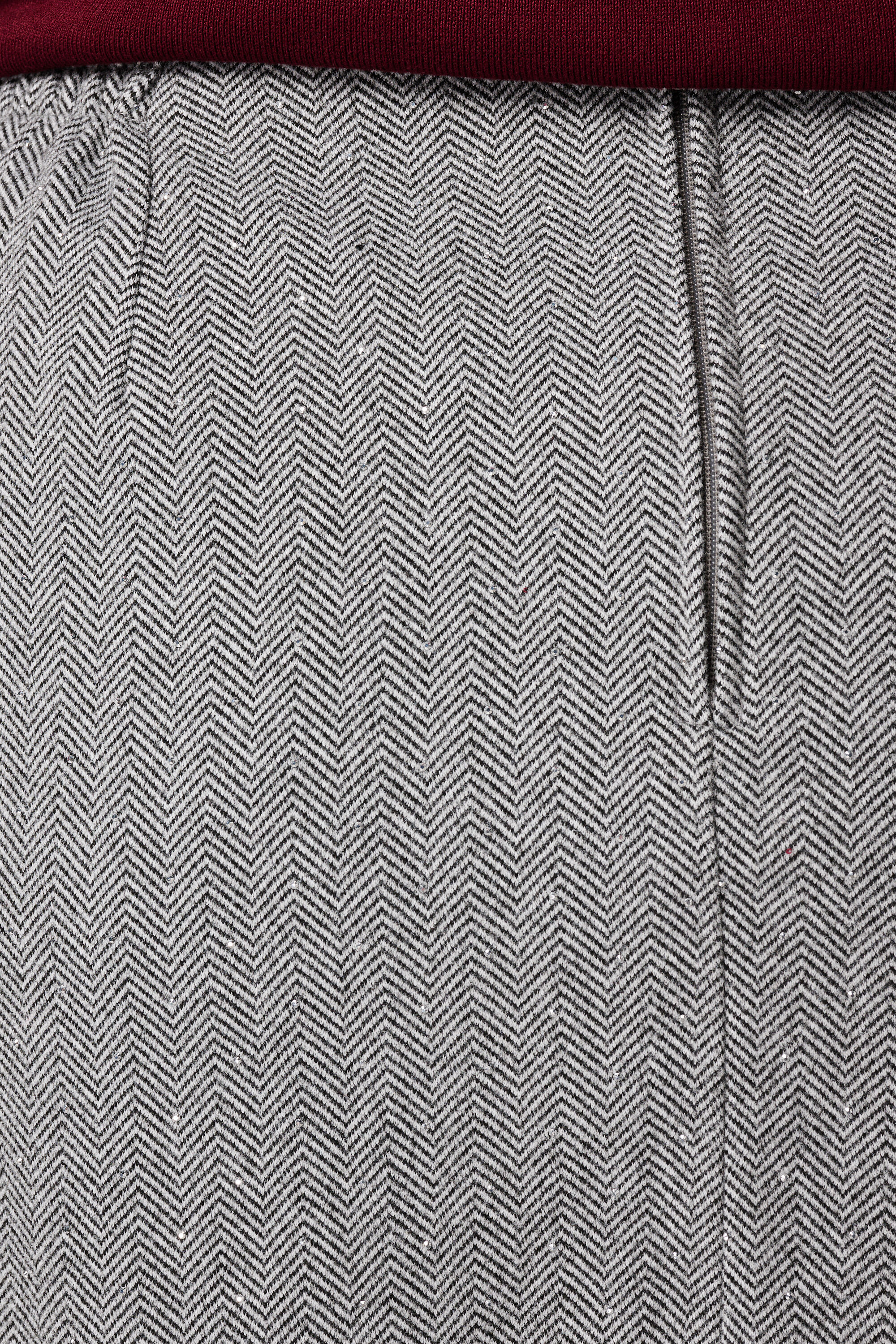 Jupe imprim&eacute;e et lurex image number 6