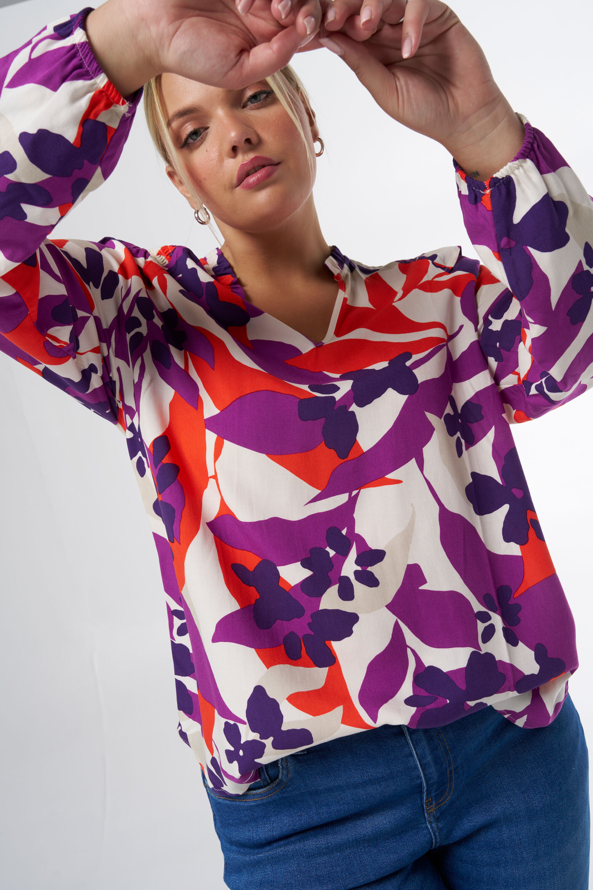 Chemisier &agrave; imprim&eacute; image number 6