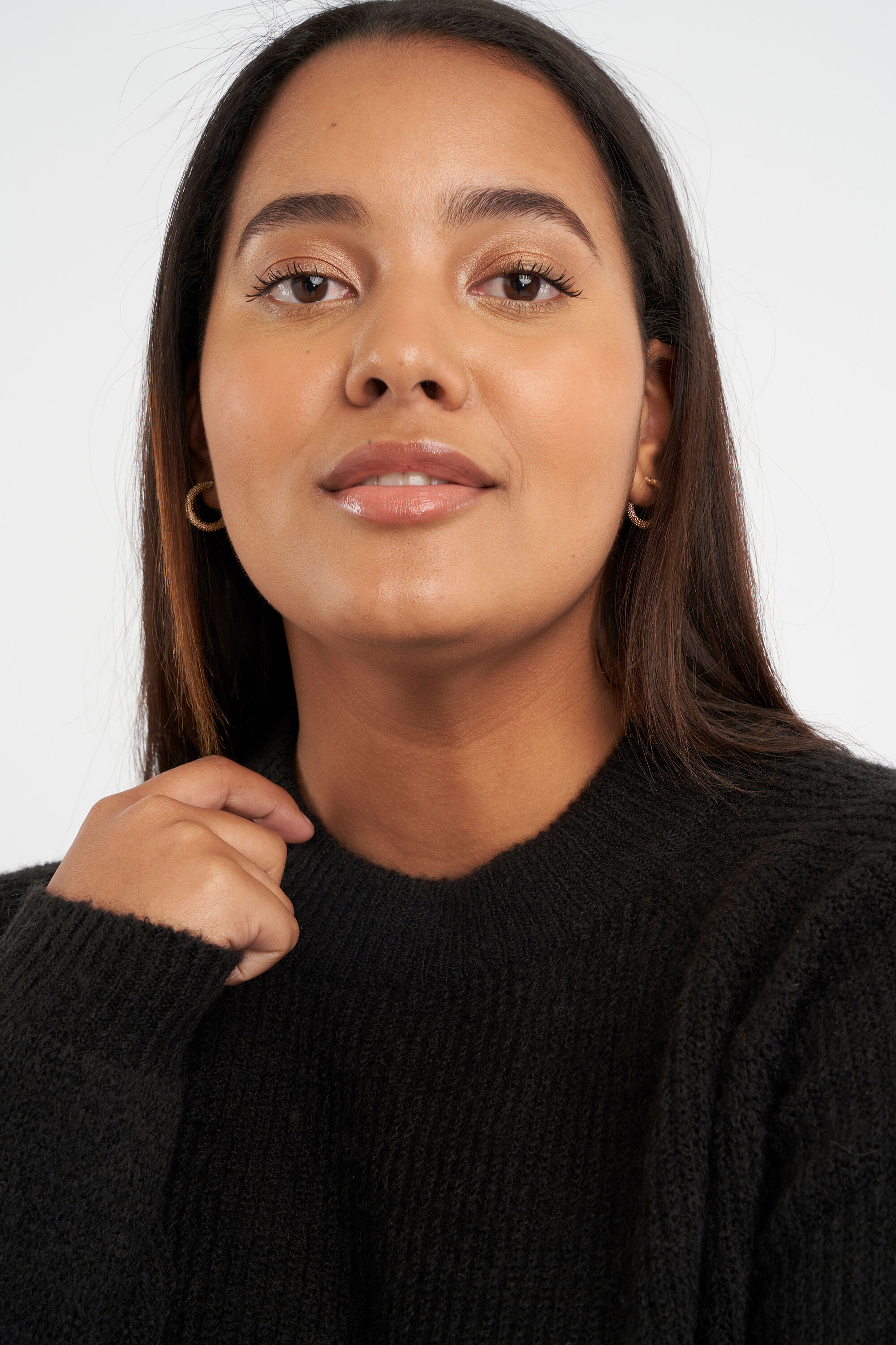 Pull long en maille image number 6