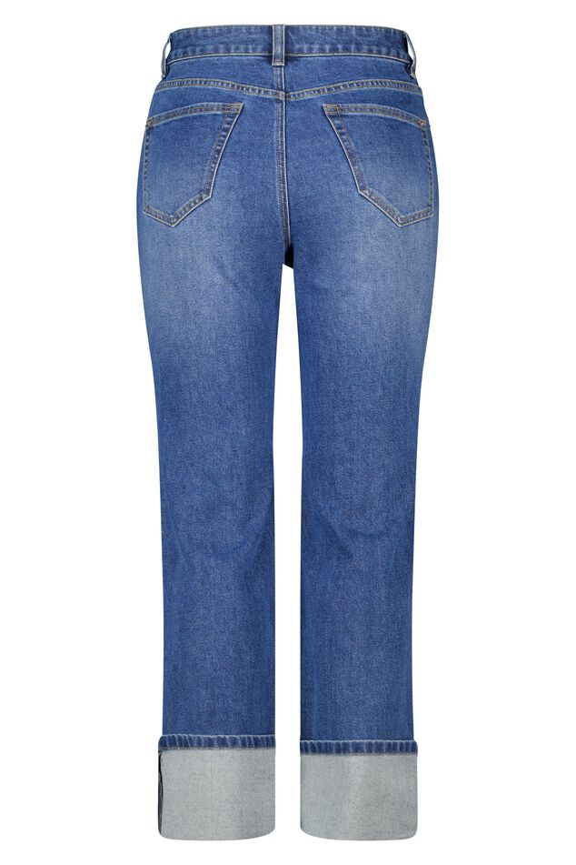 Jeans larges à revers image number 2