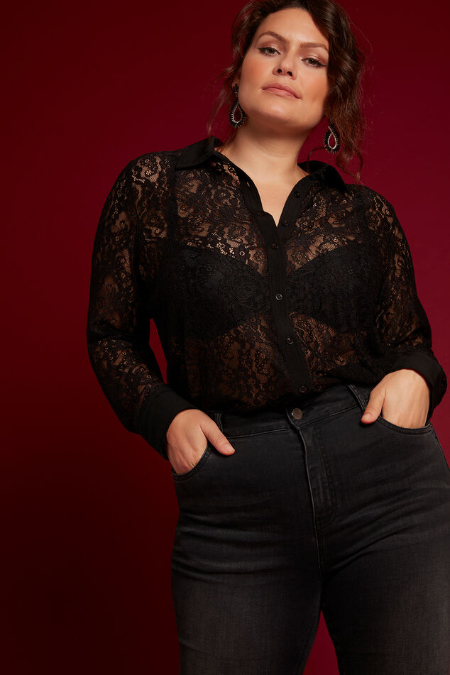 Haut avec dentelle image number 0