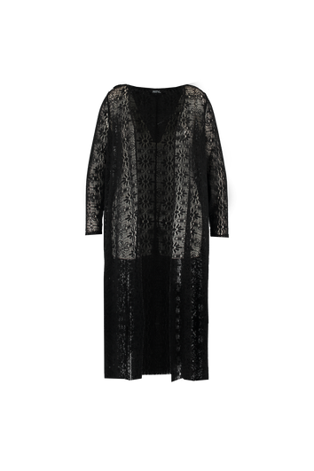 Cardigan long en dentelle