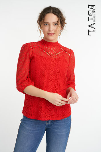 Haut semi-transparent 