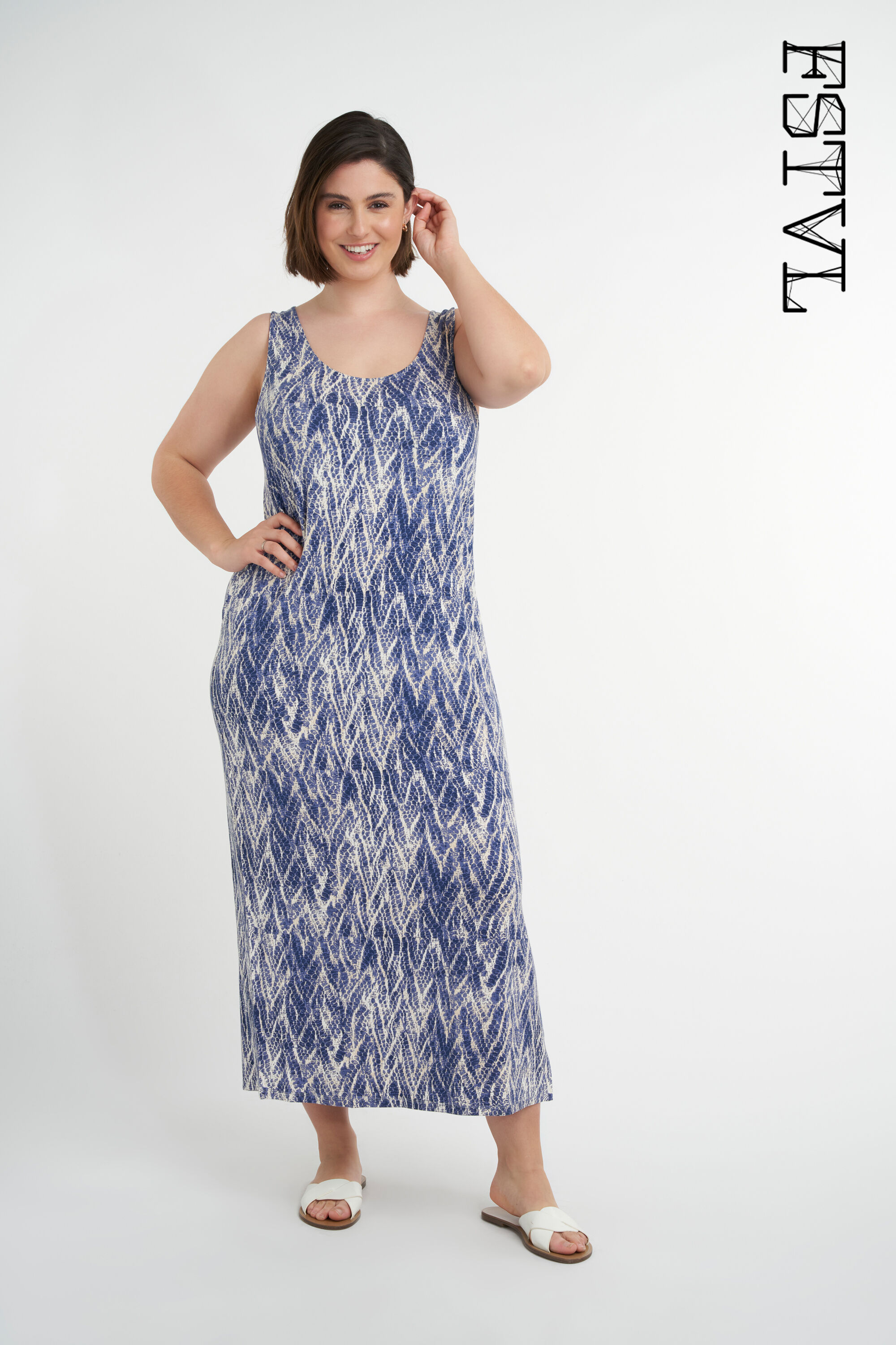 Robe maxi avec une fente  image number 0