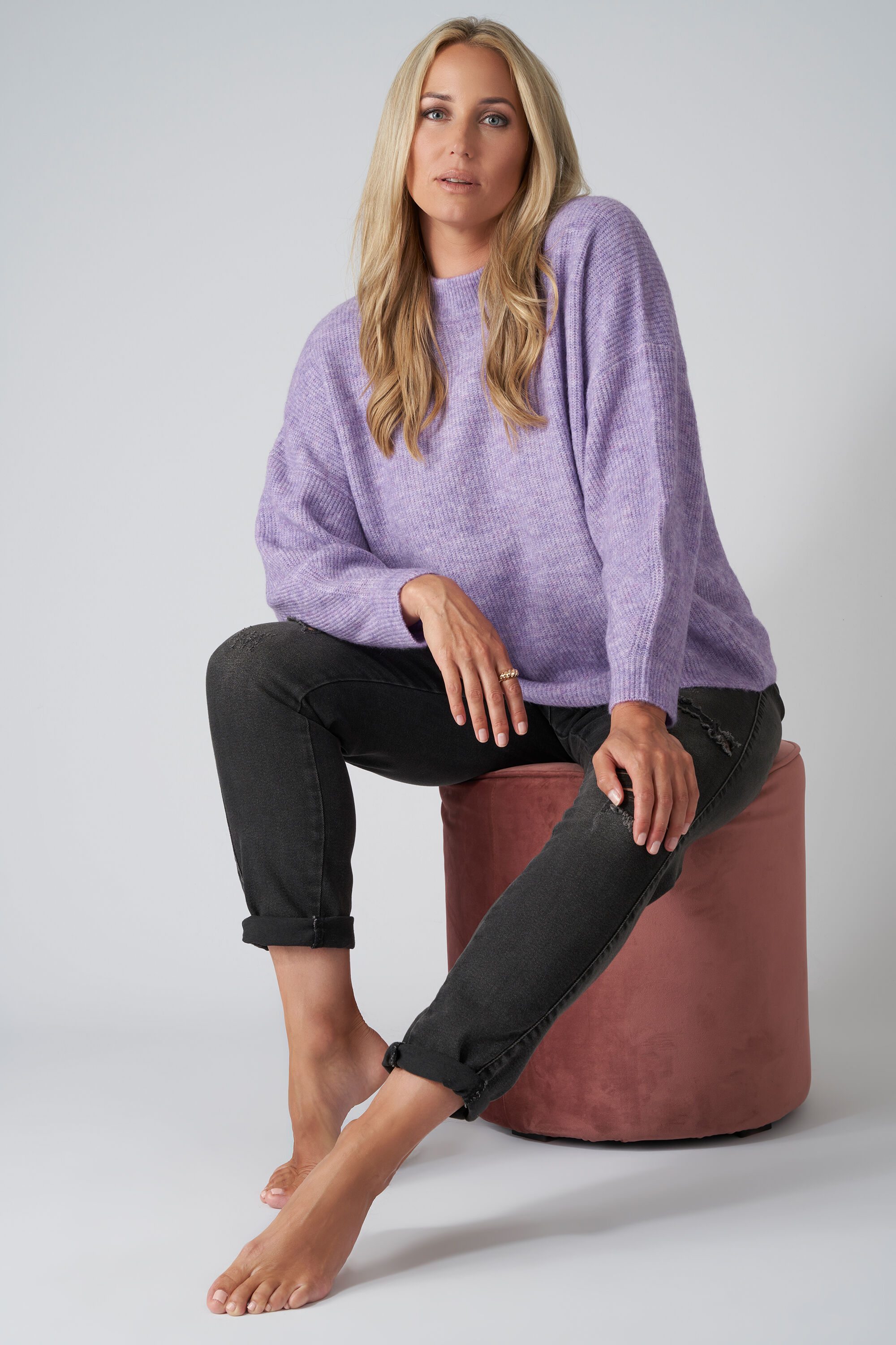 Pull en tricot &eacute;pais