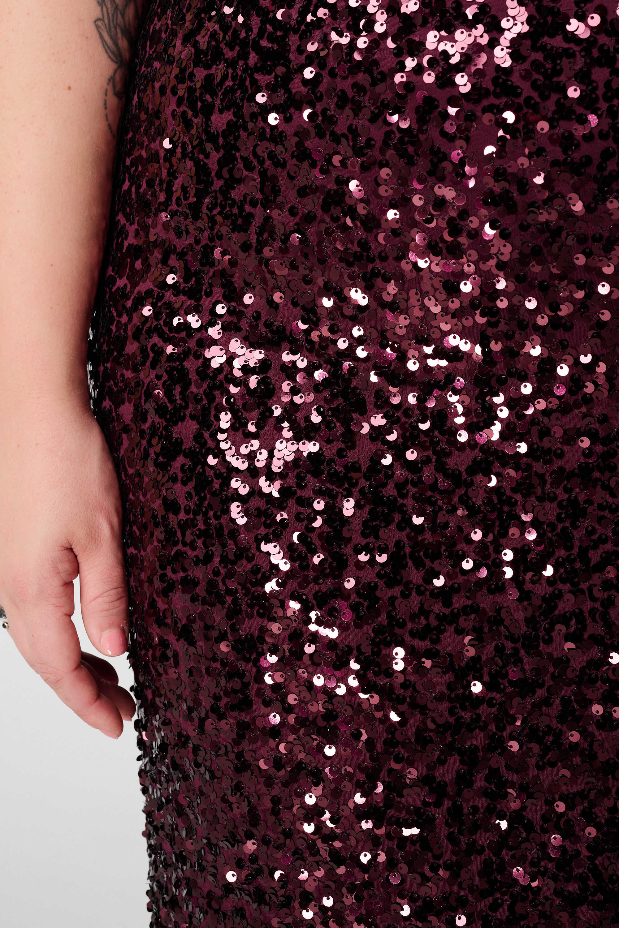 Jupe &agrave; paillettes extensible image number 4