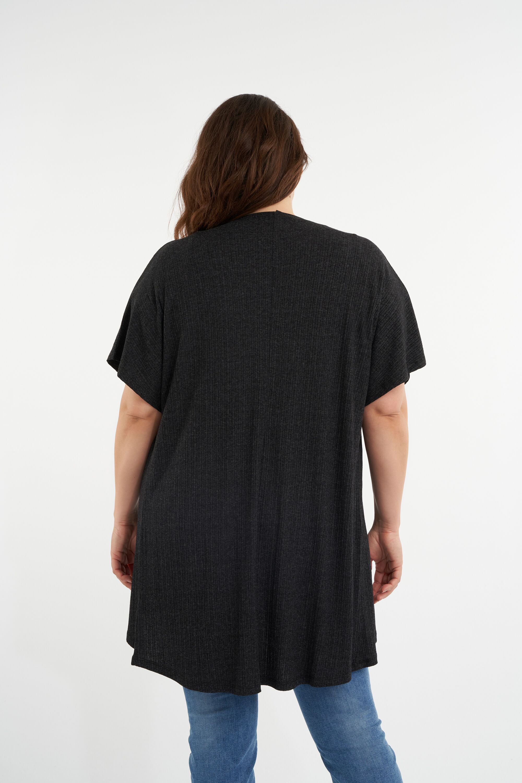 Cardigan en tissu c&ocirc;tel&eacute; image number 3