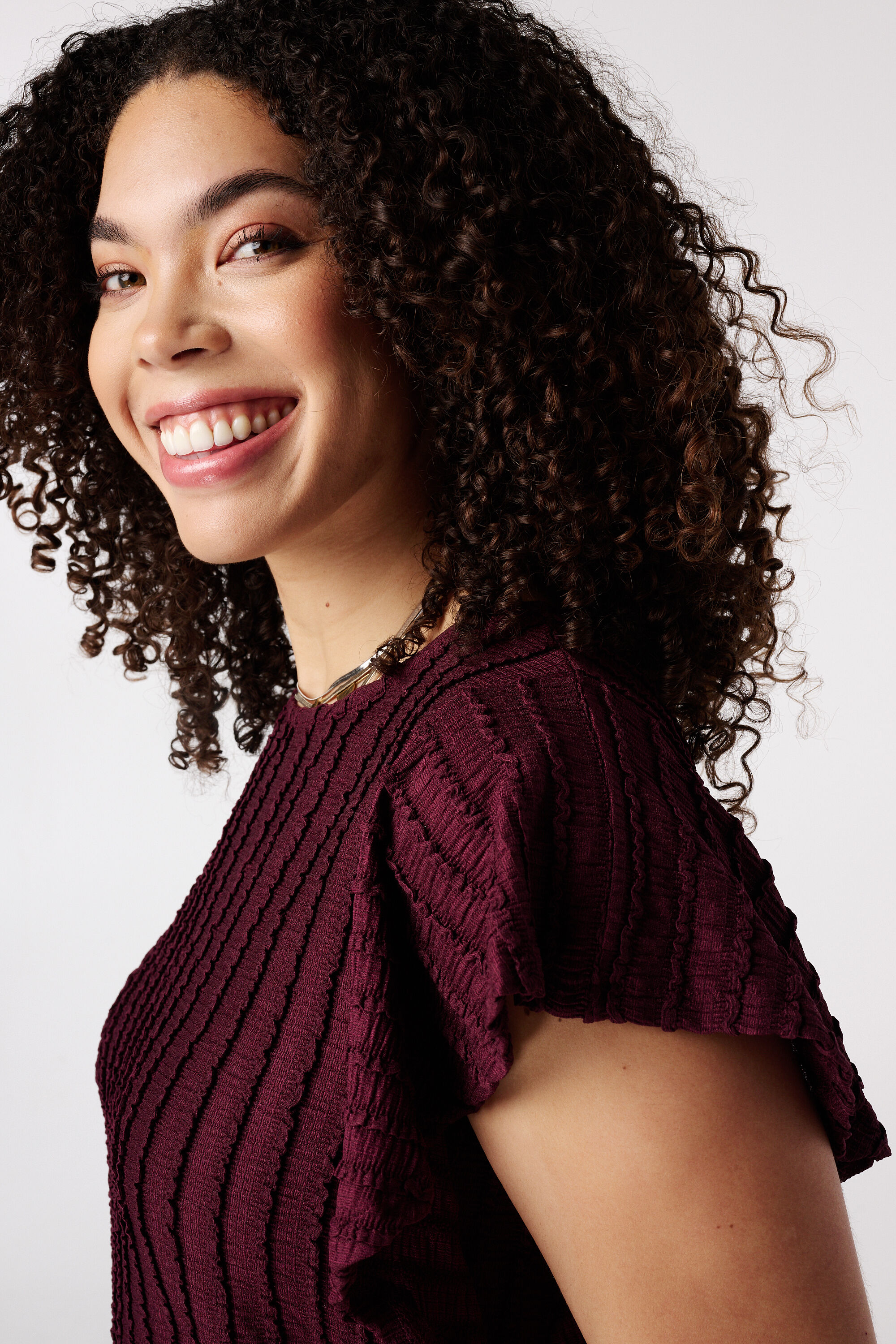 Top &agrave; manches papillon image number 4