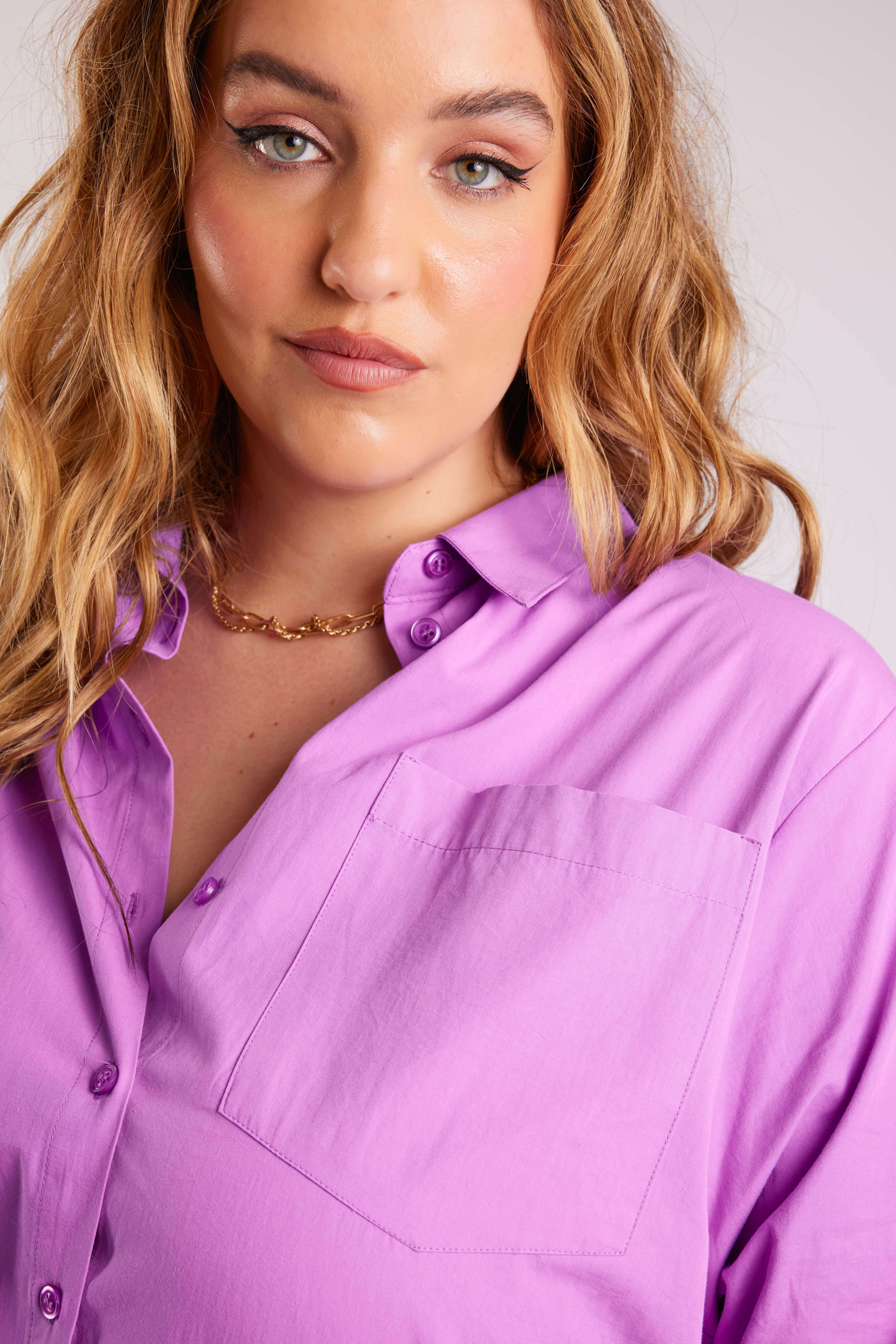 Chemisier en popeline image number 5