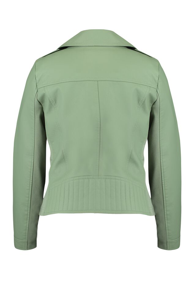 Veste style motard en similicuir image number 3