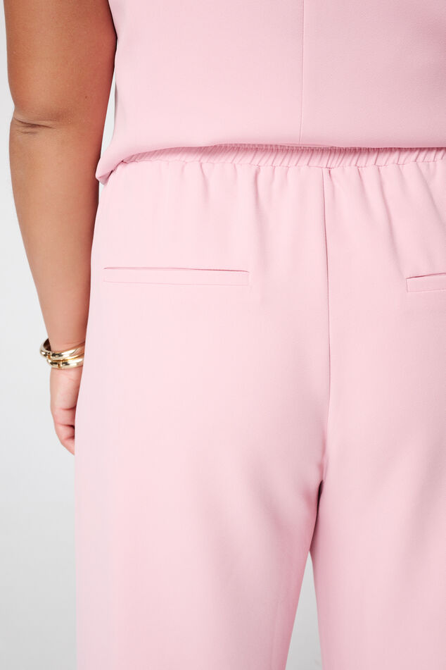 Pantalon avec taille élastiquée image number 4