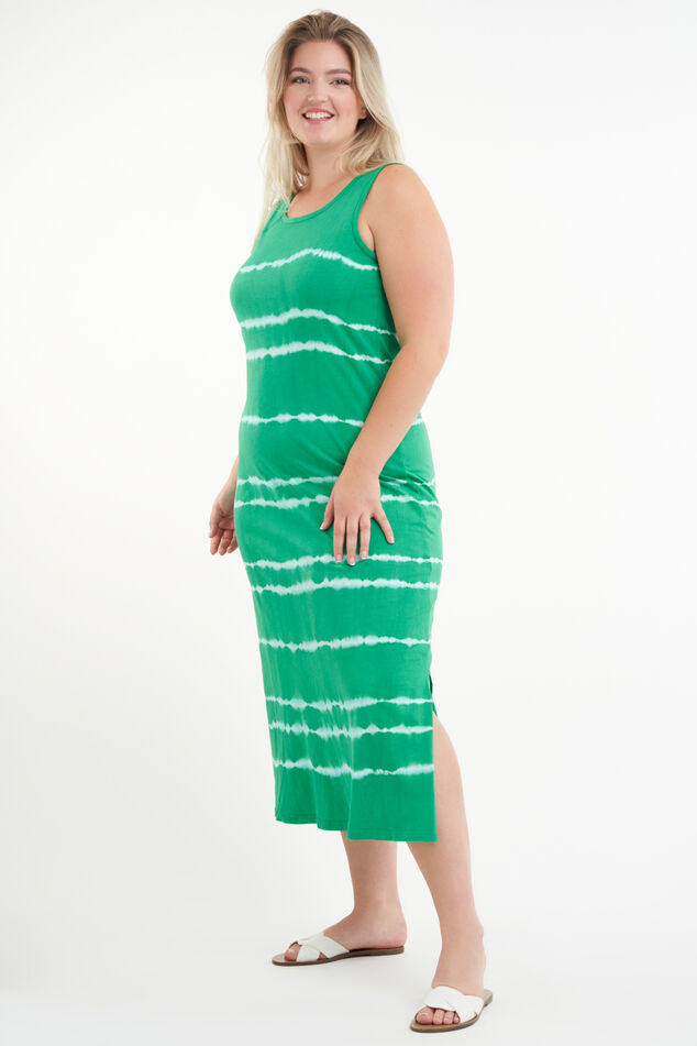 Robe avec un imprimé à effet tie-dye image number 0