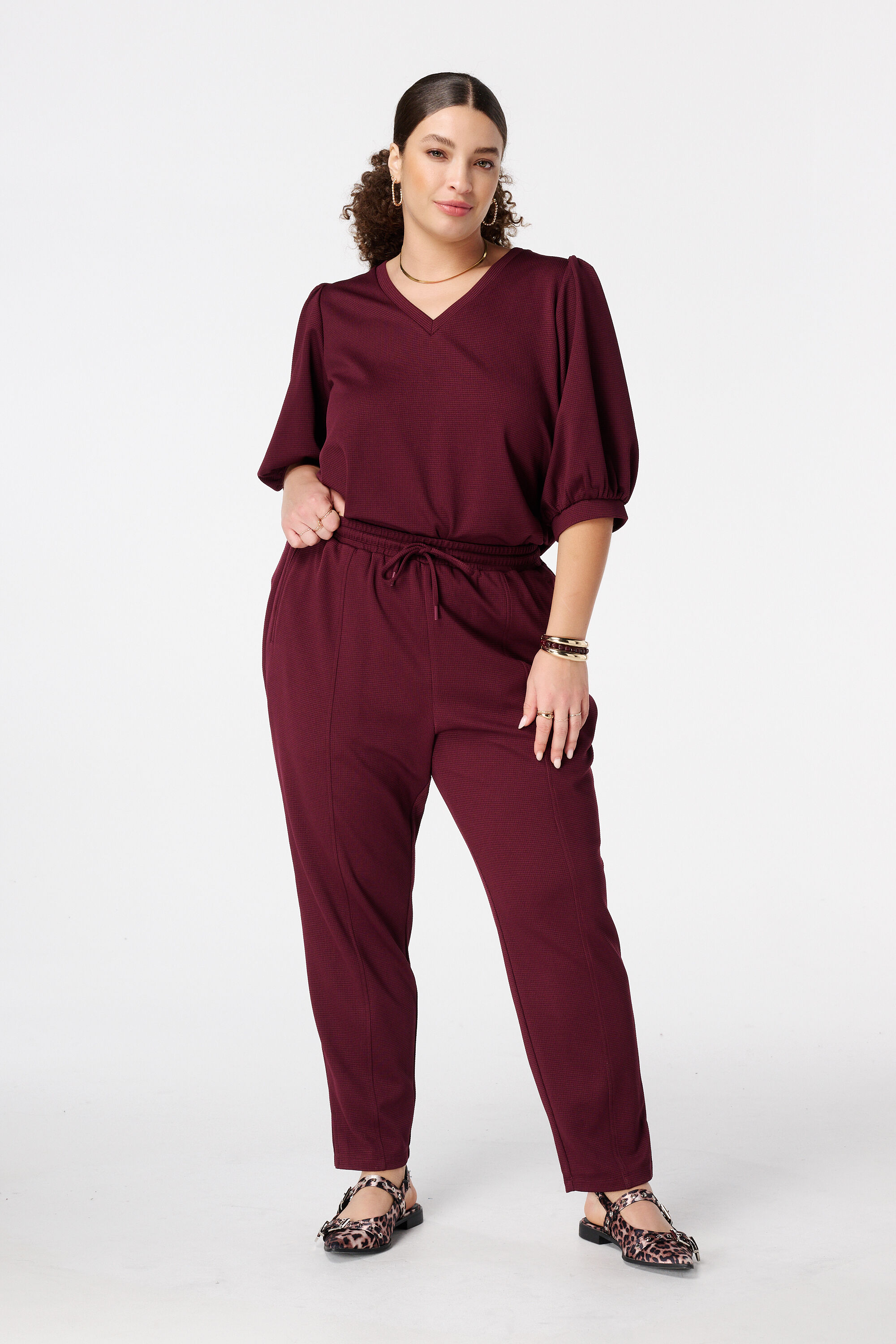 Pantalon avec cordon coulissant