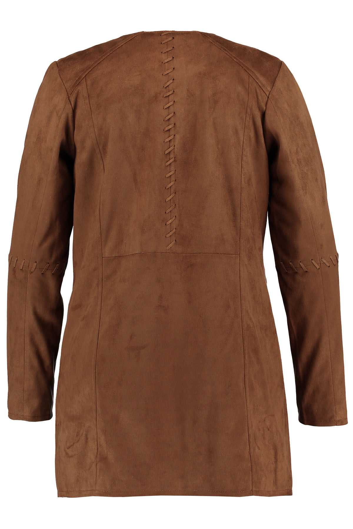 Manteau en imitation su&egrave;de image number 2