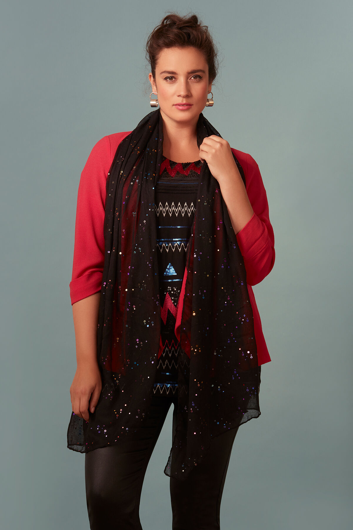 Foulard &agrave; paillettes image number 0