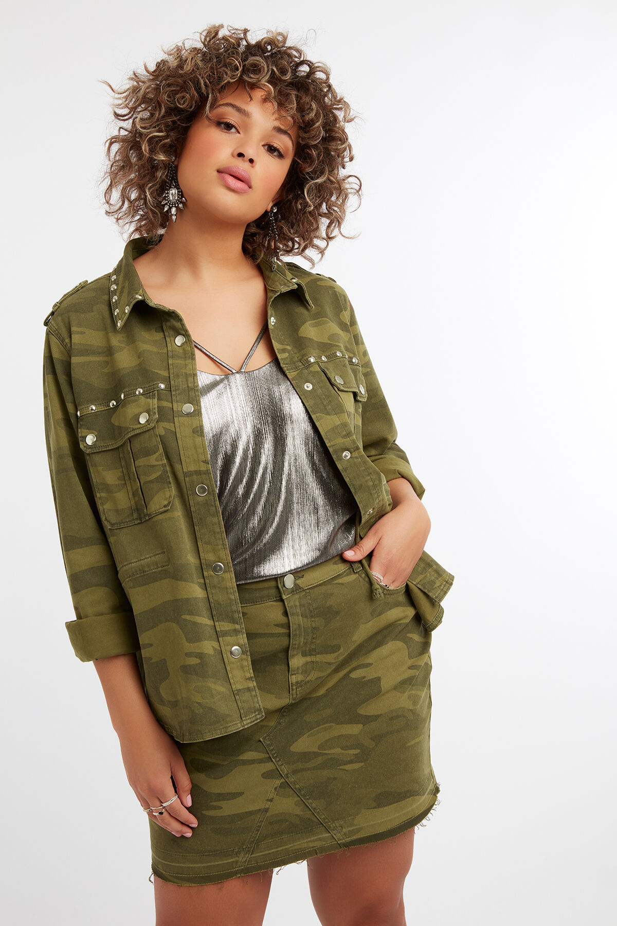 Jupe camouflage image number 7