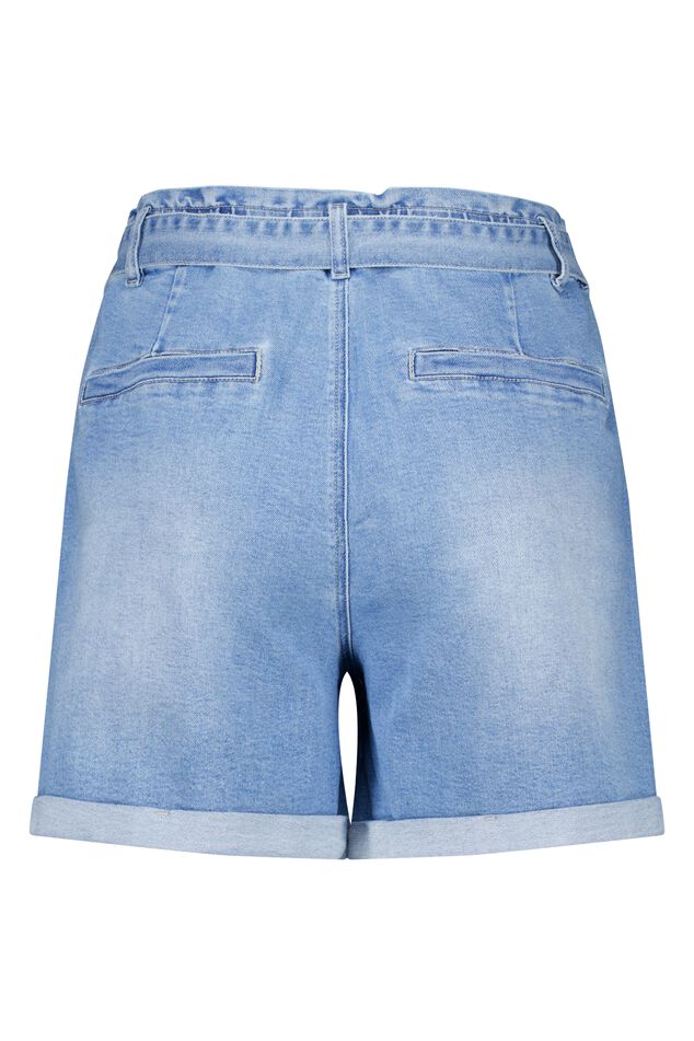 Short en jean avec ceinture image number 2