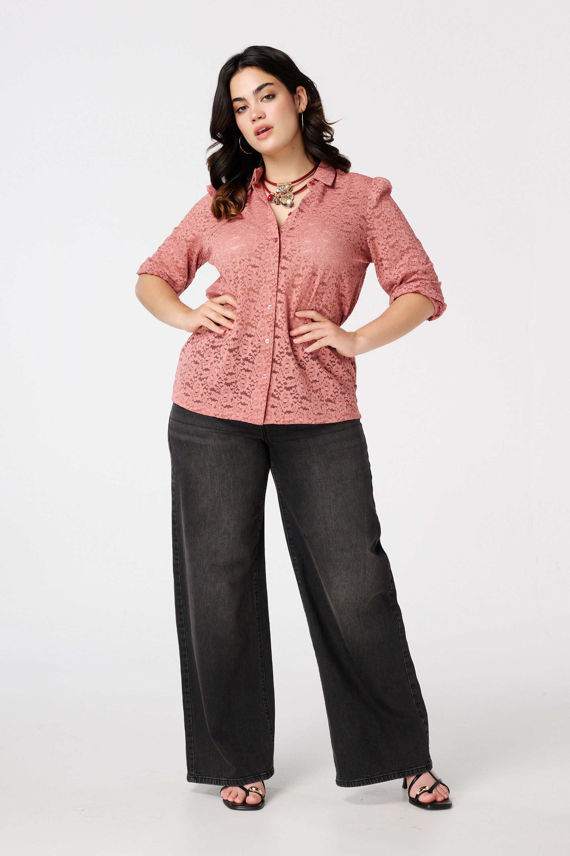 Chemisier avec dentelle image number 5