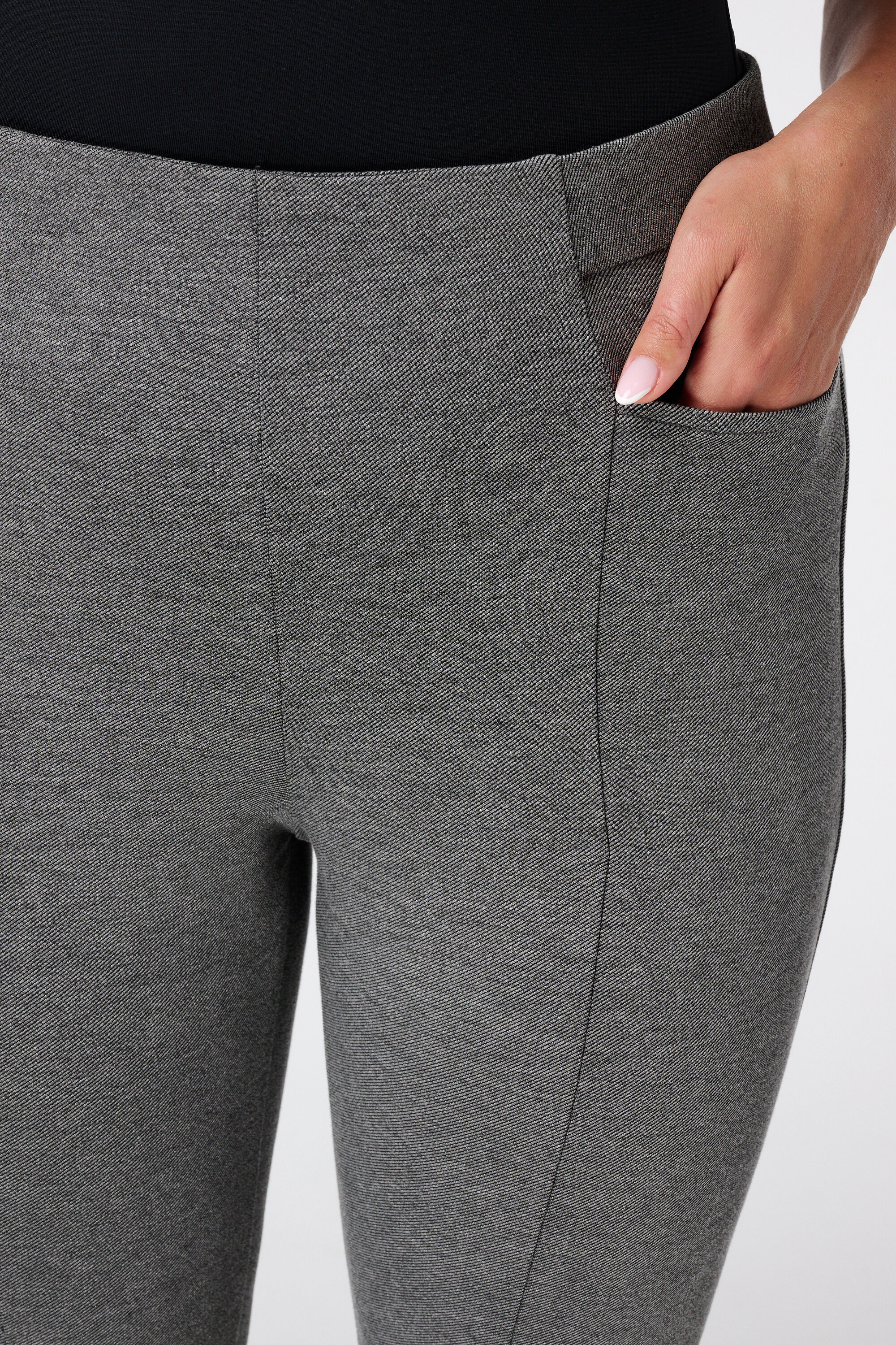 Tregging avec coutures d&eacute;coratives image number 4