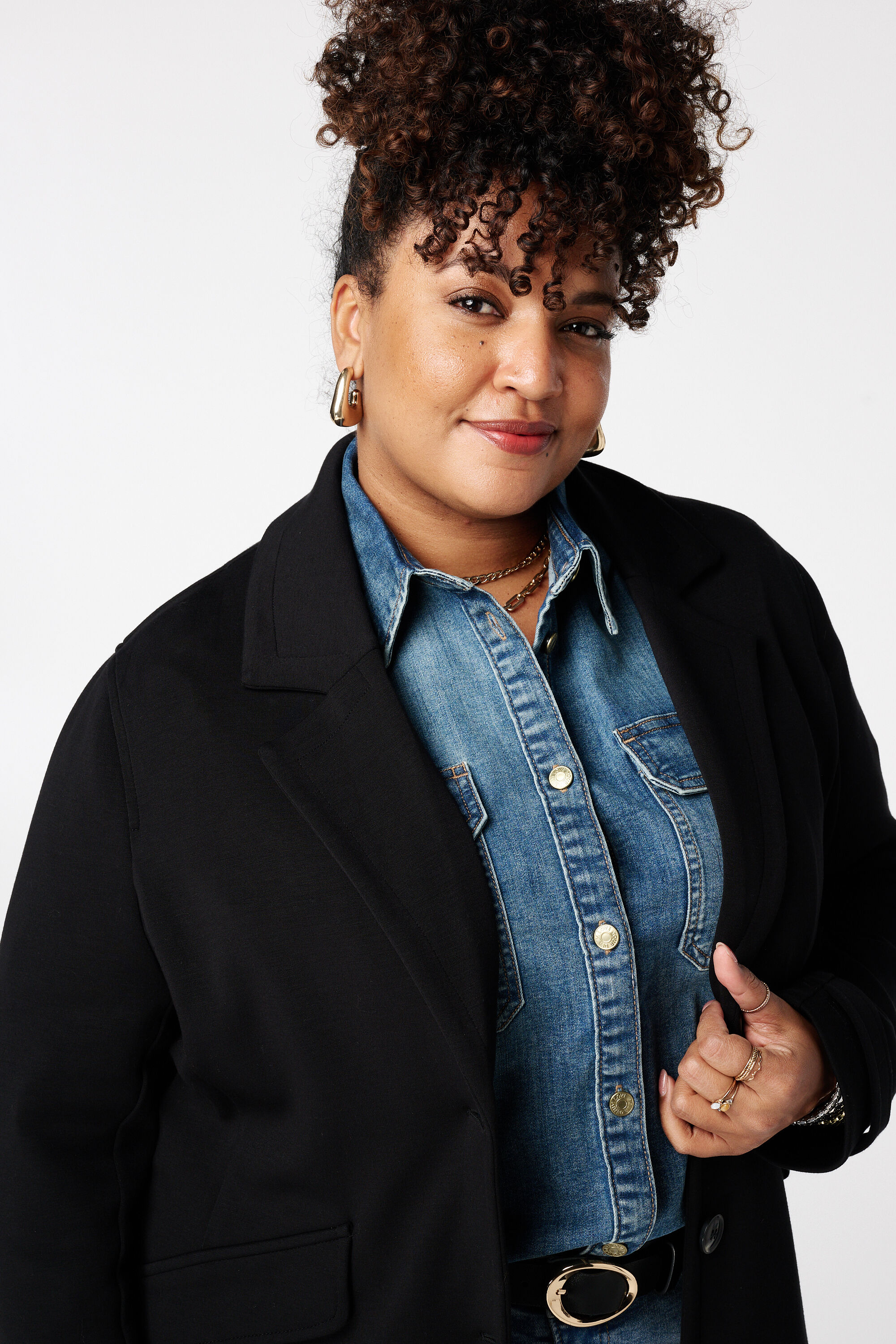 Manteau avec fermeture &agrave; boutons image number 4