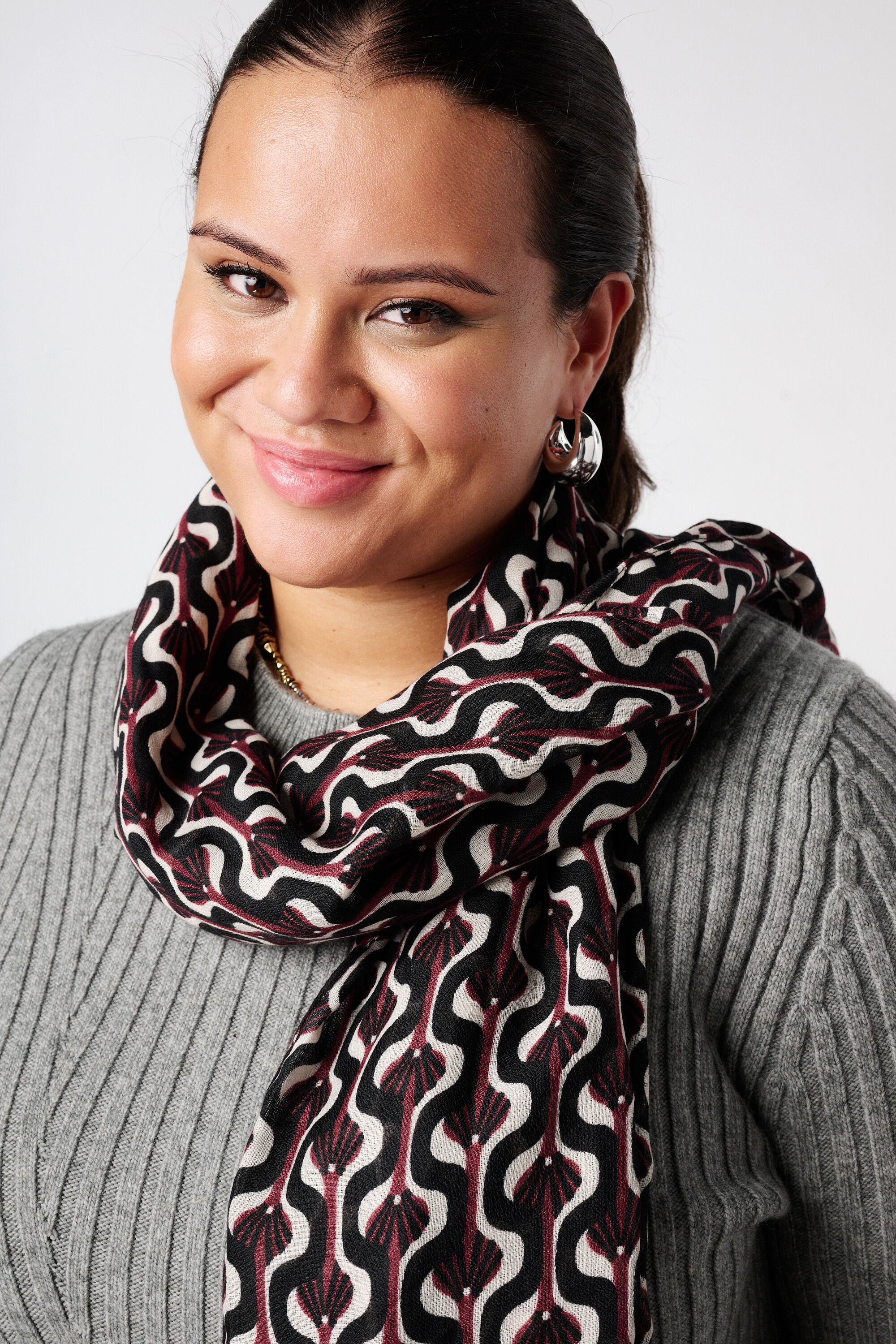 &Eacute;charpe imprim&eacute;e image number 2