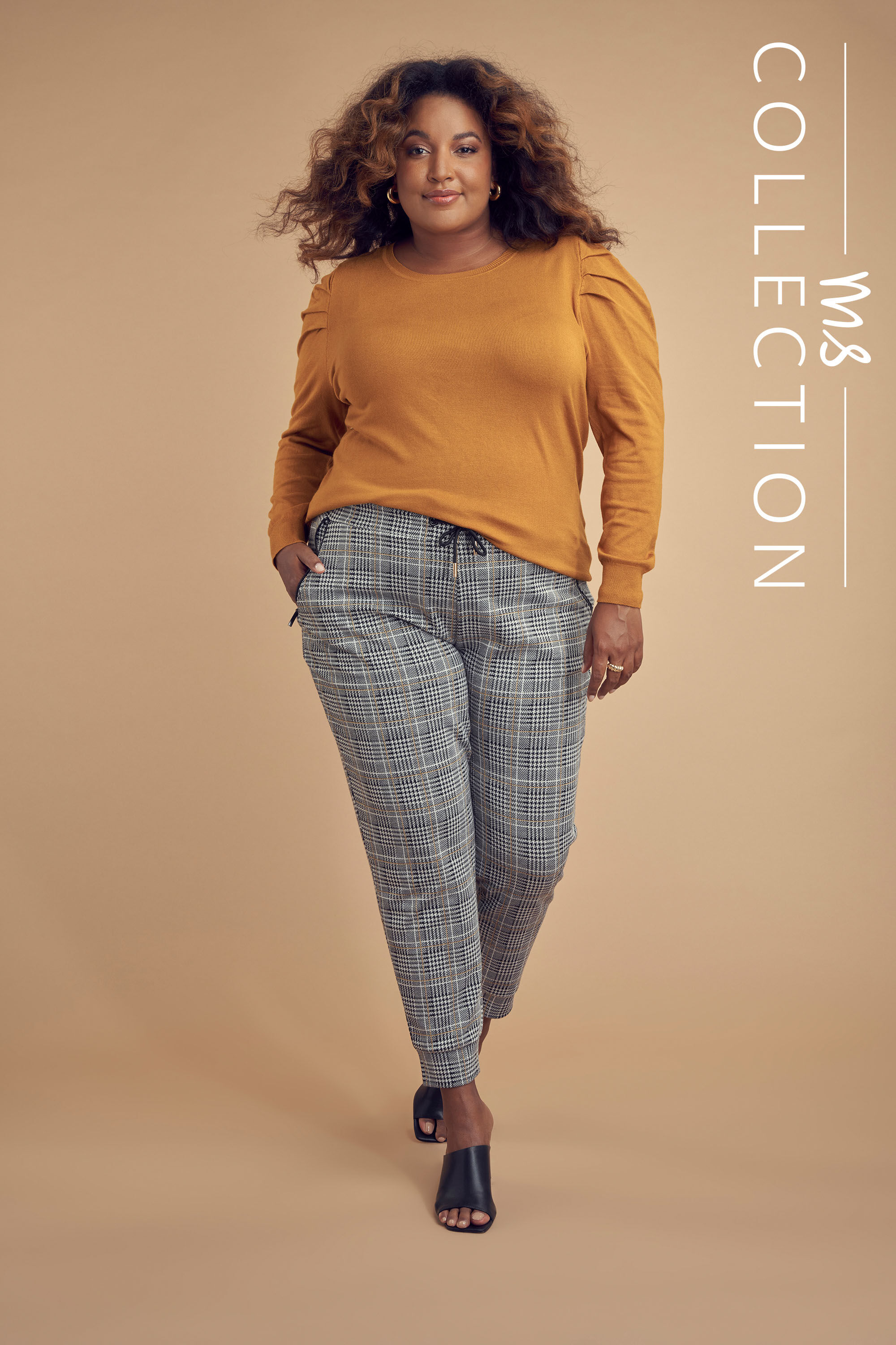 Pantalon ample &agrave; imprim&eacute;