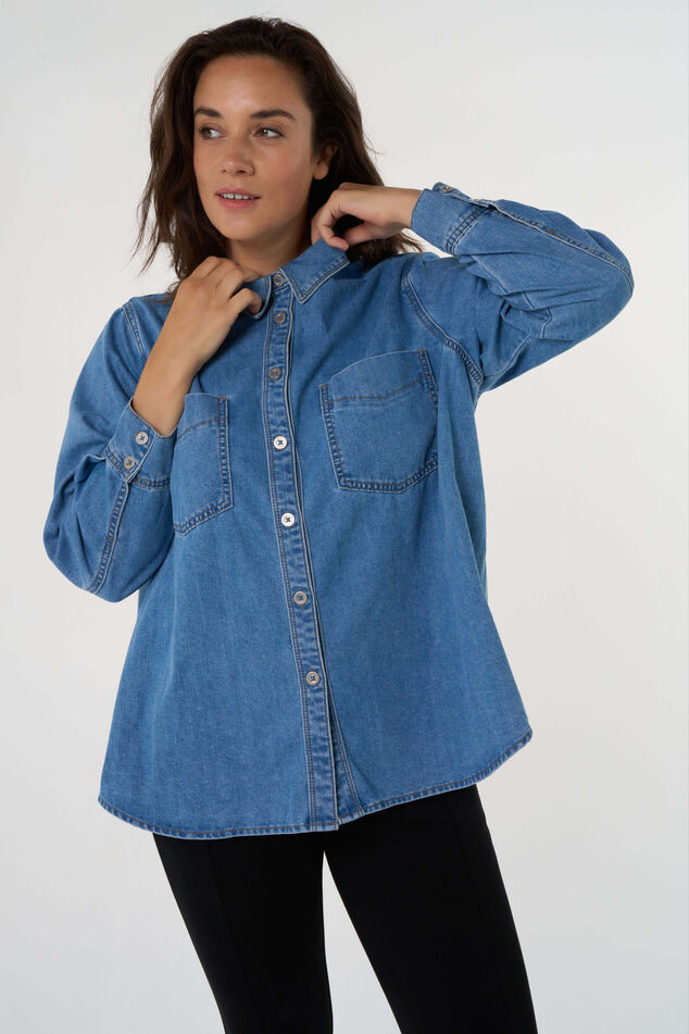Chemisier en jean image number 6