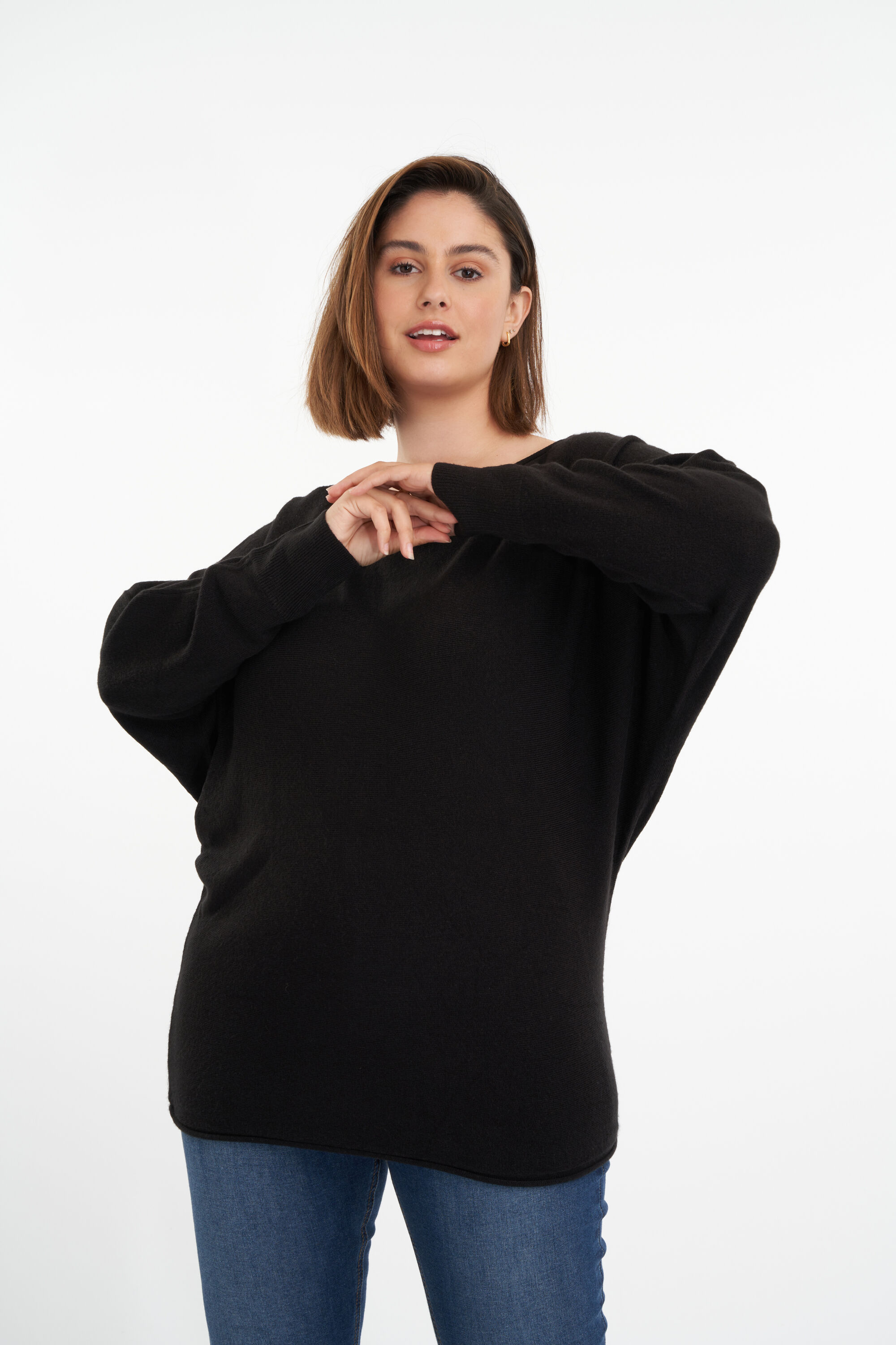 Pull &agrave; manches chauve-souris image number 6