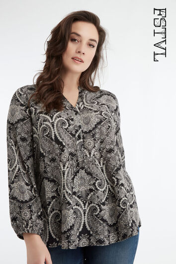 Chemisier imprim&eacute;