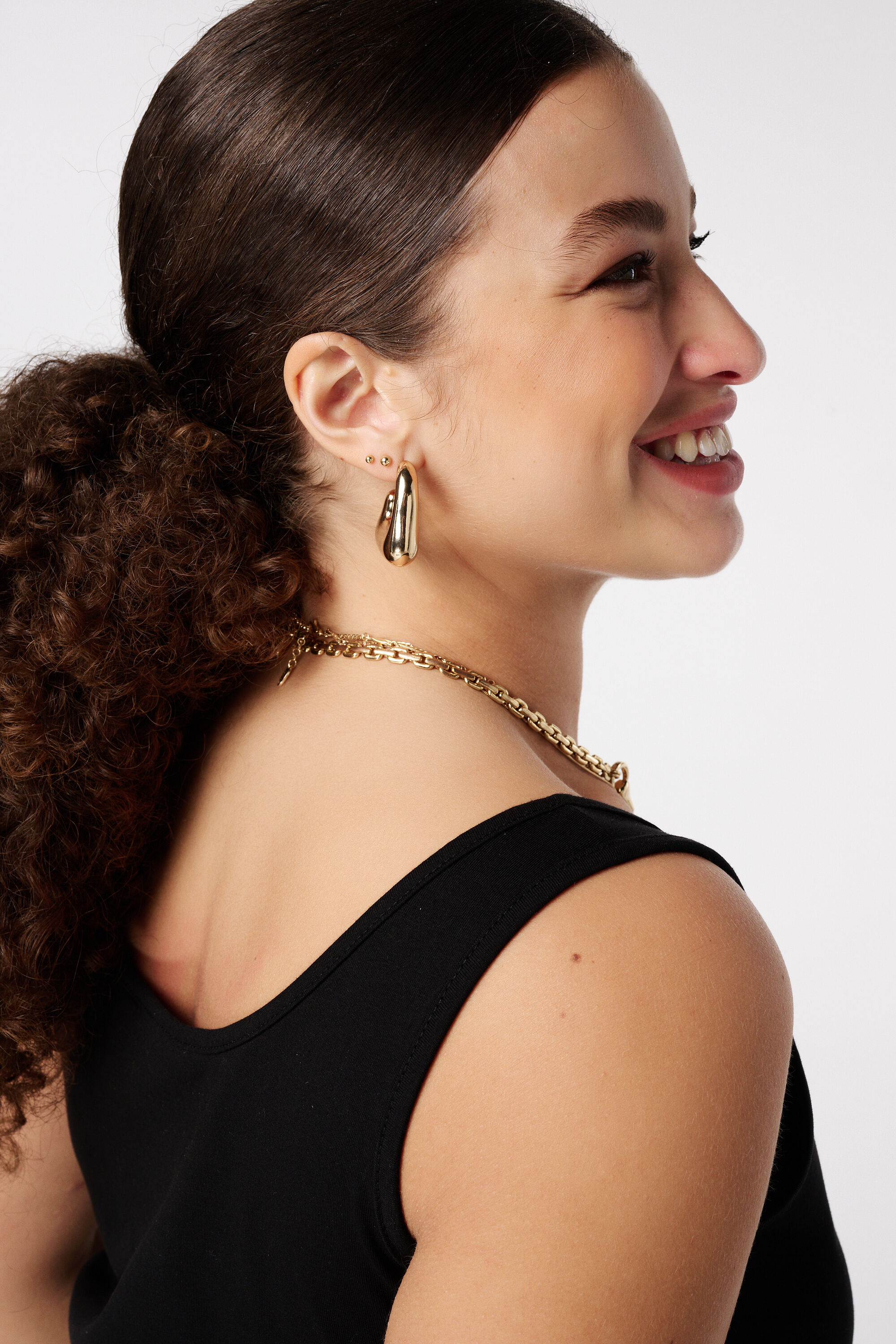 D&eacute;bardeur extra long en coton image number 4