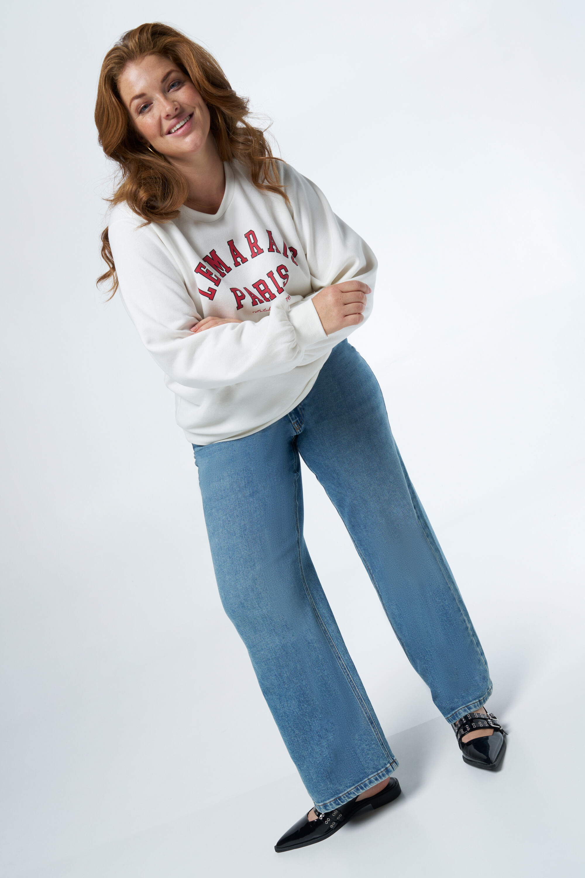 Pull avec inscription image number 5