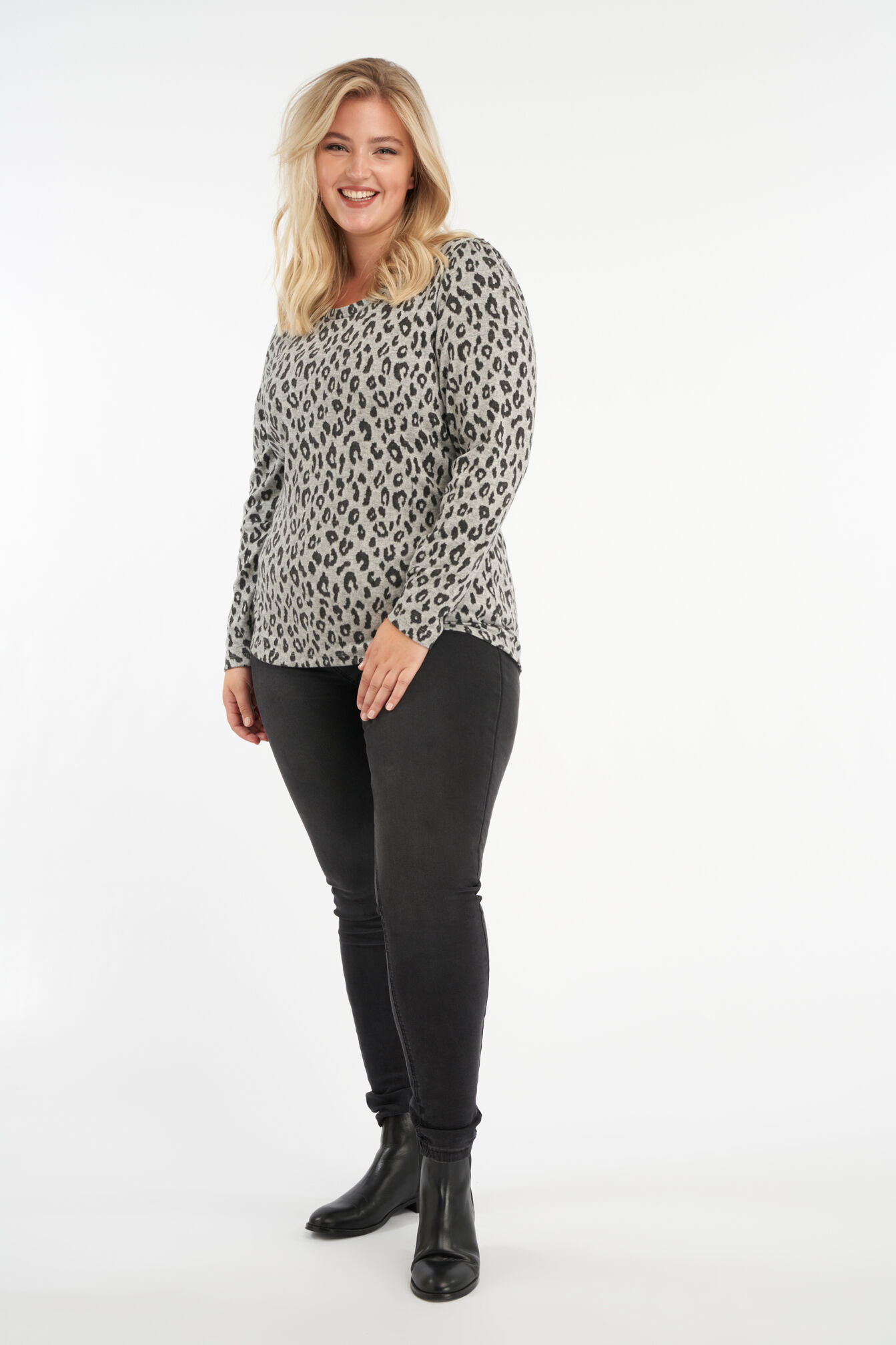 Haut &agrave; imprim&eacute; l&eacute;opard image number 5