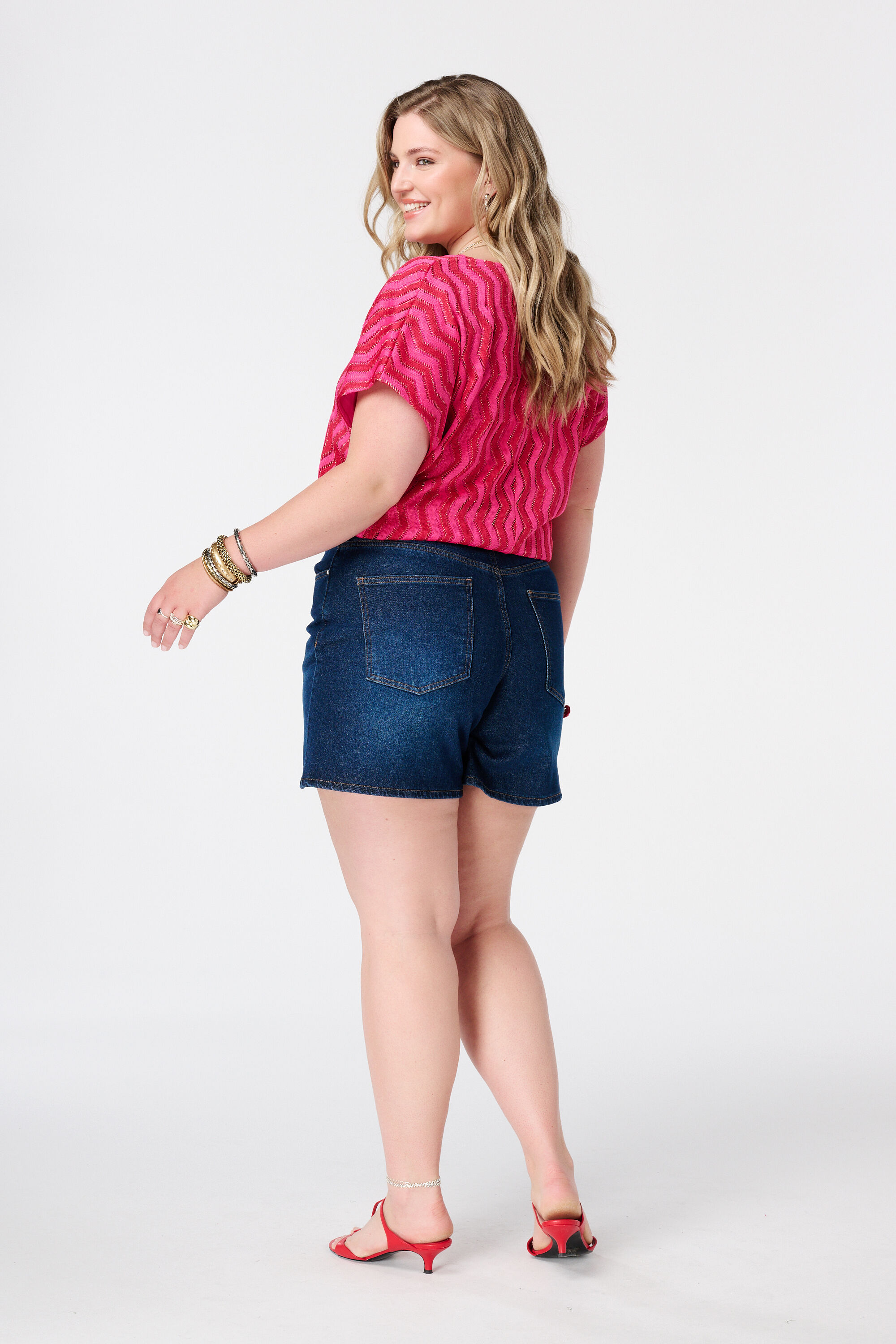 Short en denim image number 3