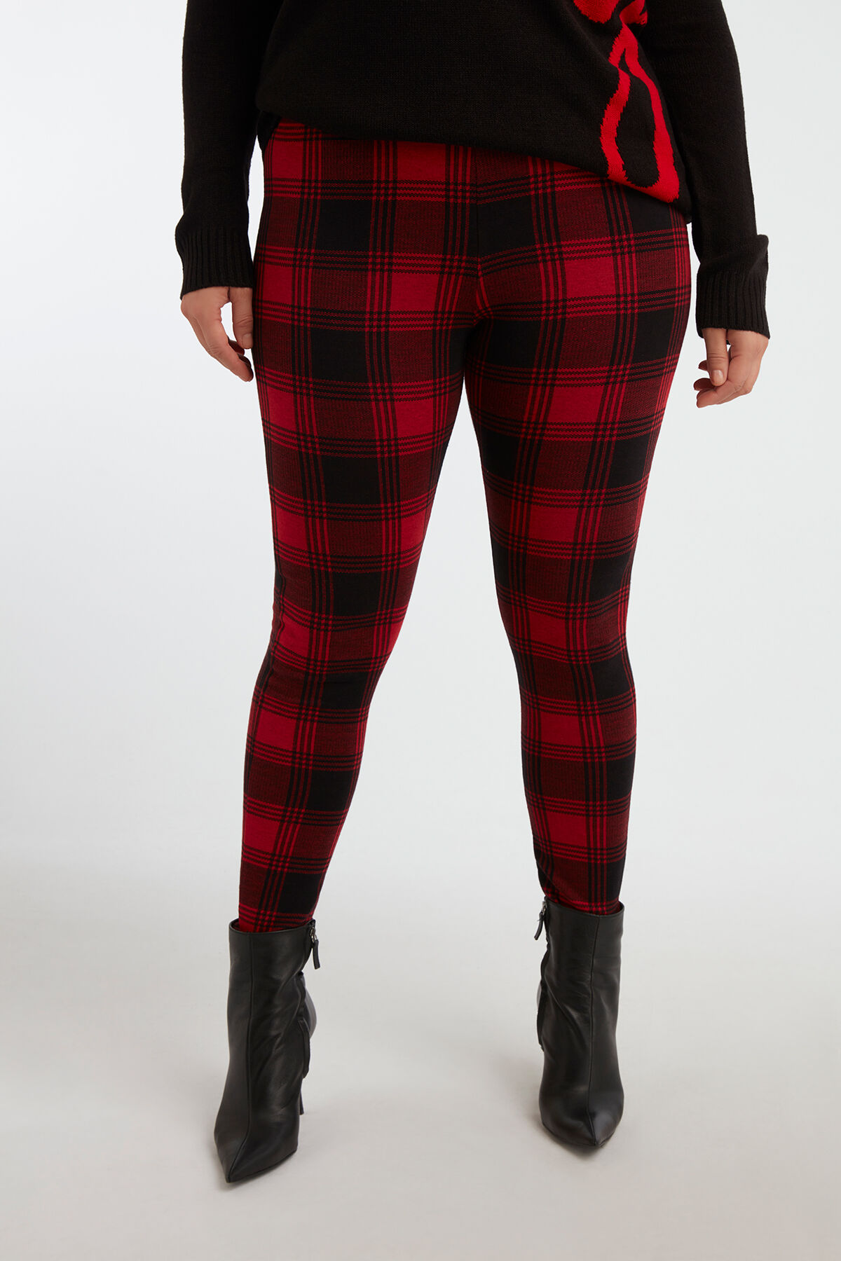 Leggings &agrave; carreaux image number 4